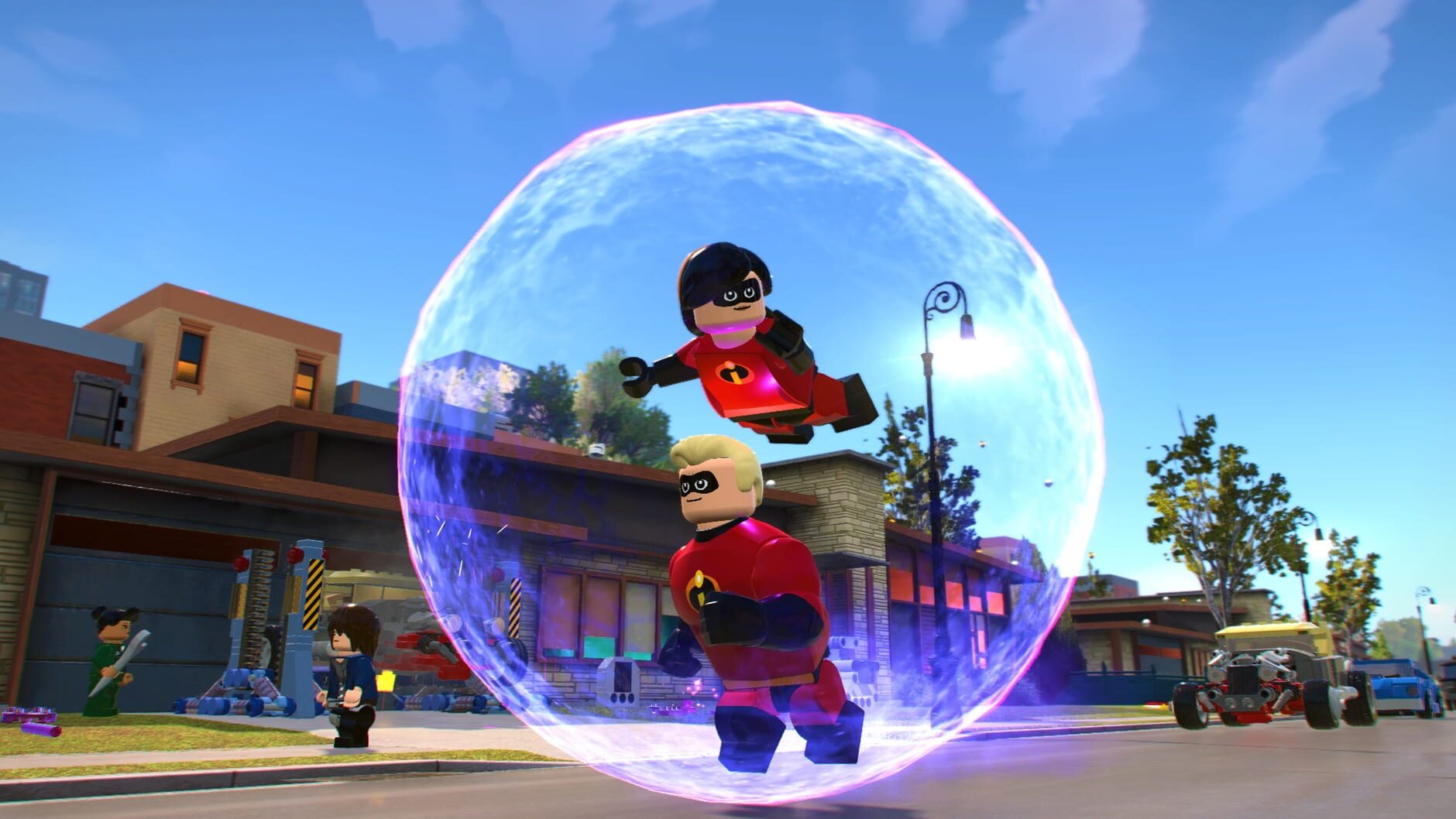 A screenshot backdrop taken from the game: .