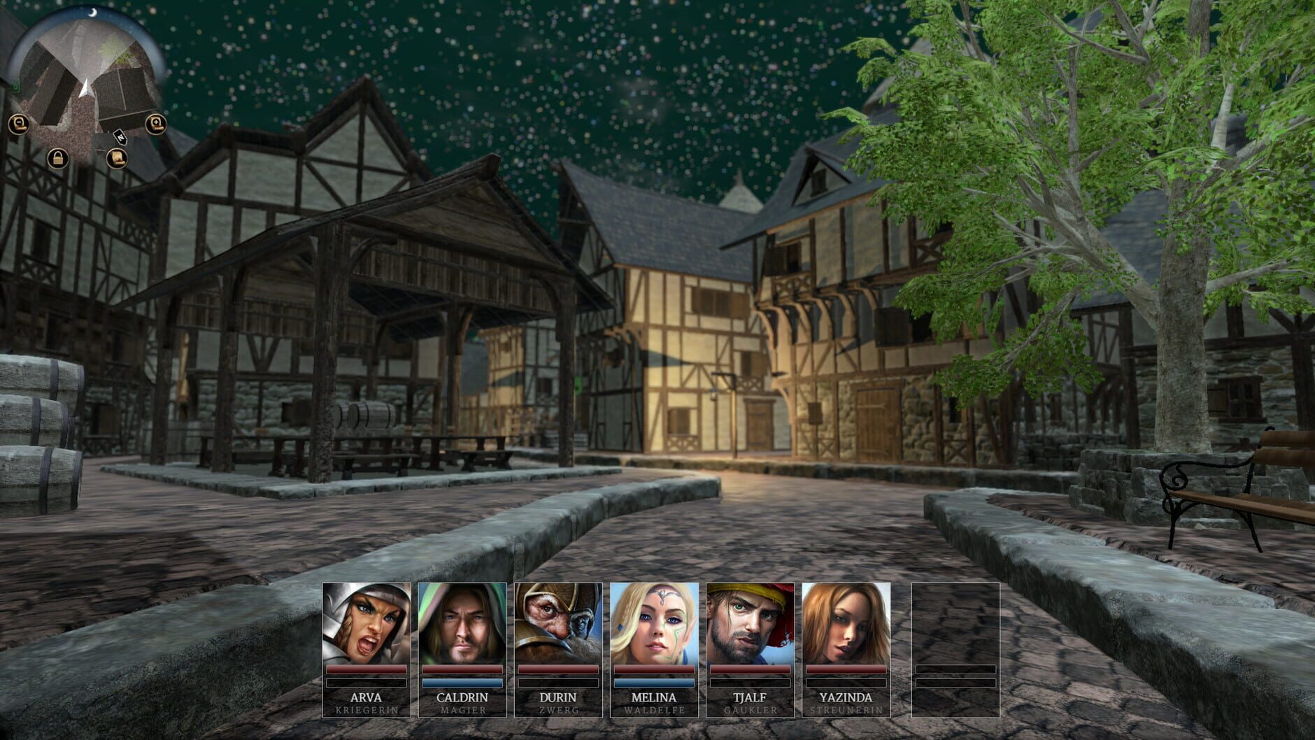 Screenshot for Realms of Arkania: Star Trail