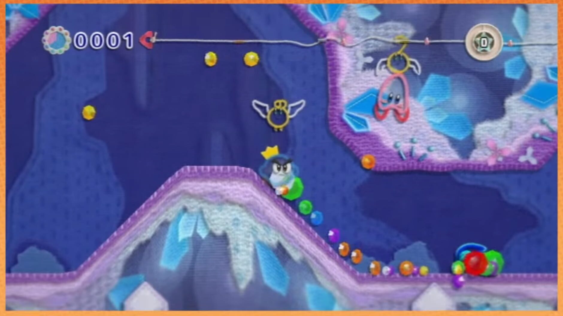 Screenshot for Kirby's Epic Yarn