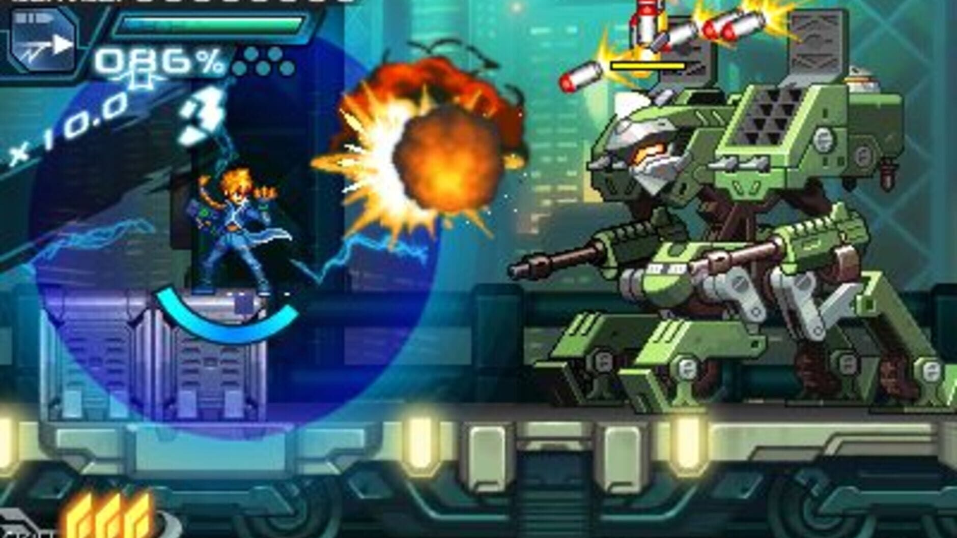 Screenshot for Azure Striker Gunvolt