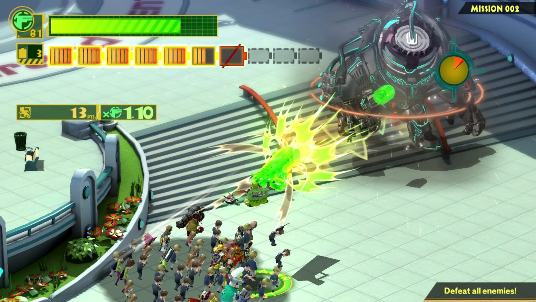 Screenshot for The Wonderful 101