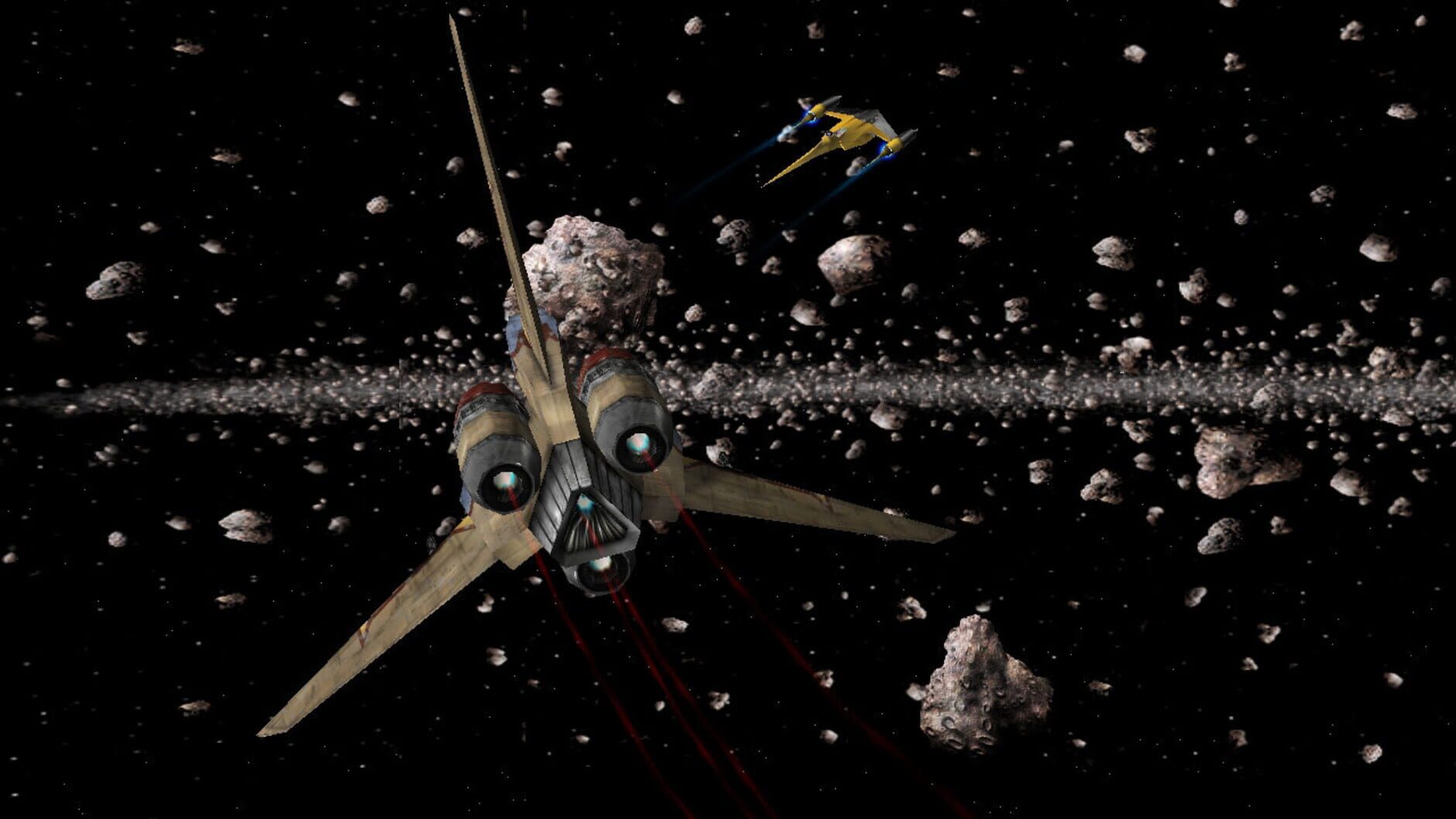 Screenshot for Star Wars: Starfighter