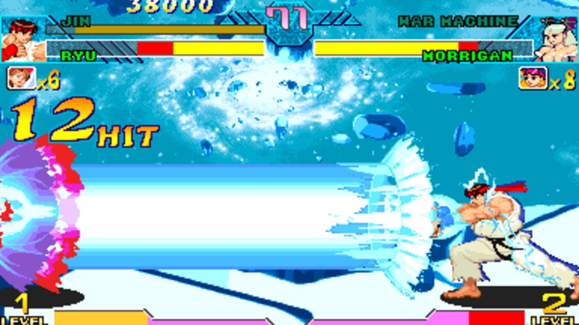 Screenshot for Marvel vs. Capcom: Clash of Super Heroes