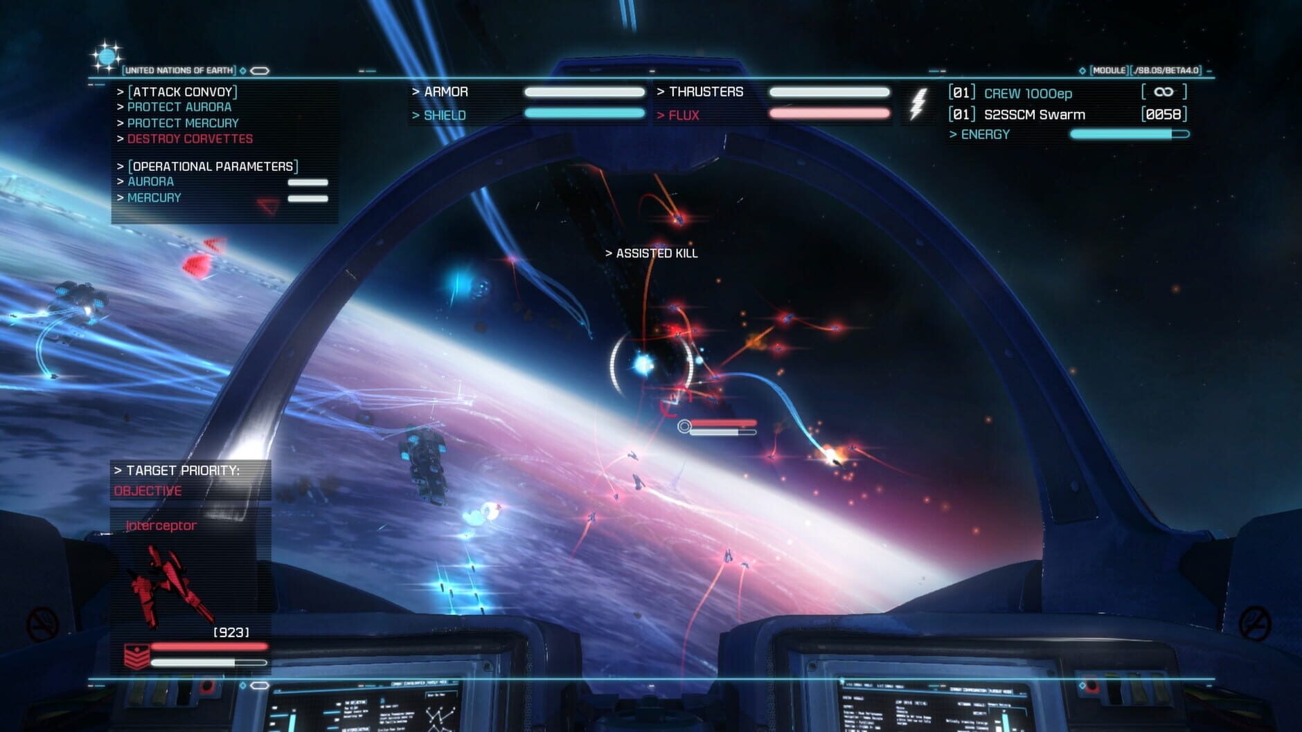 Screenshot for Strike Suit Zero: Director's Cut