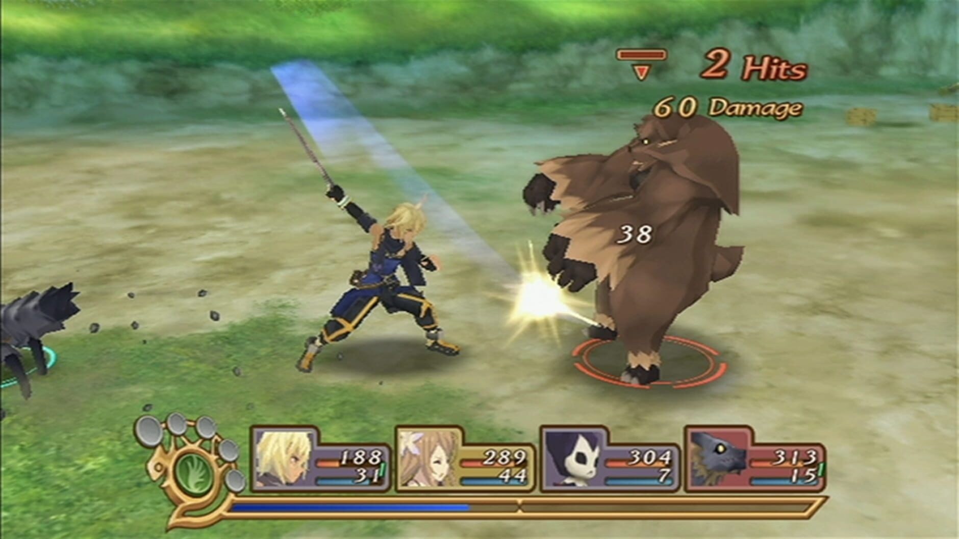 Screenshot for Tales of Symphonia: Dawn of the New World