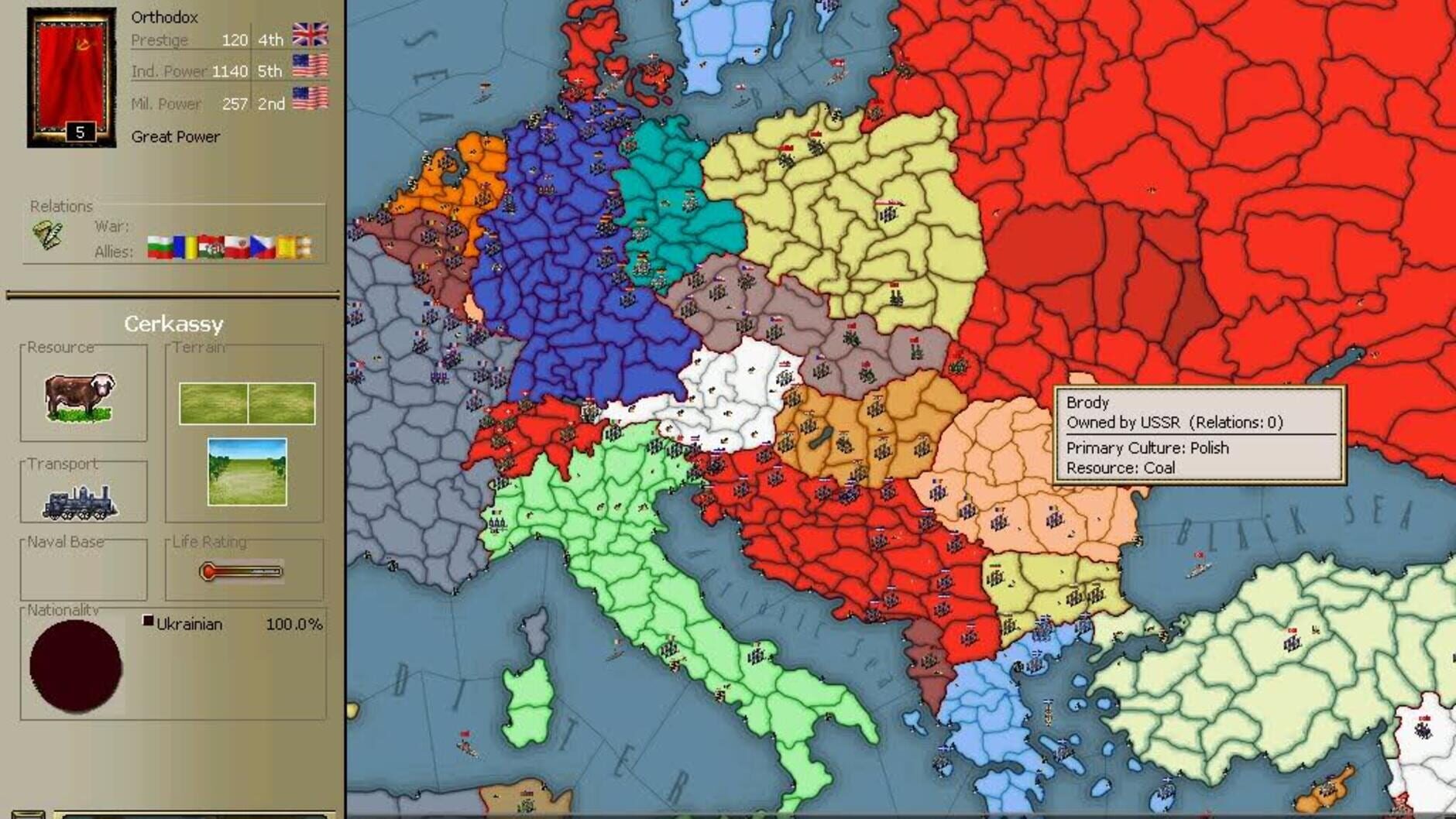Screenshot for Victoria: Revolutions