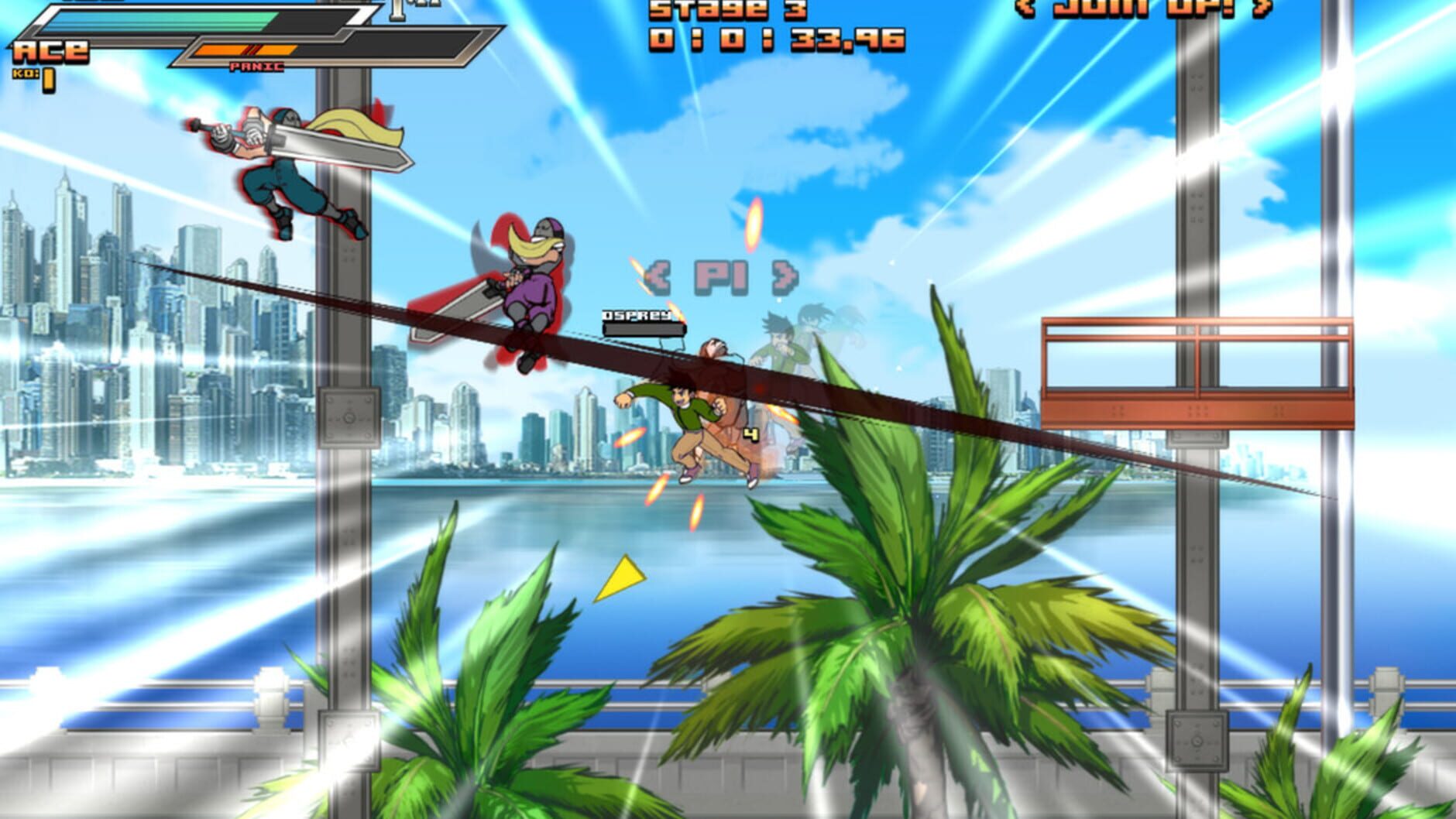 Screenshot for Aces Wild: Manic Brawling Action!