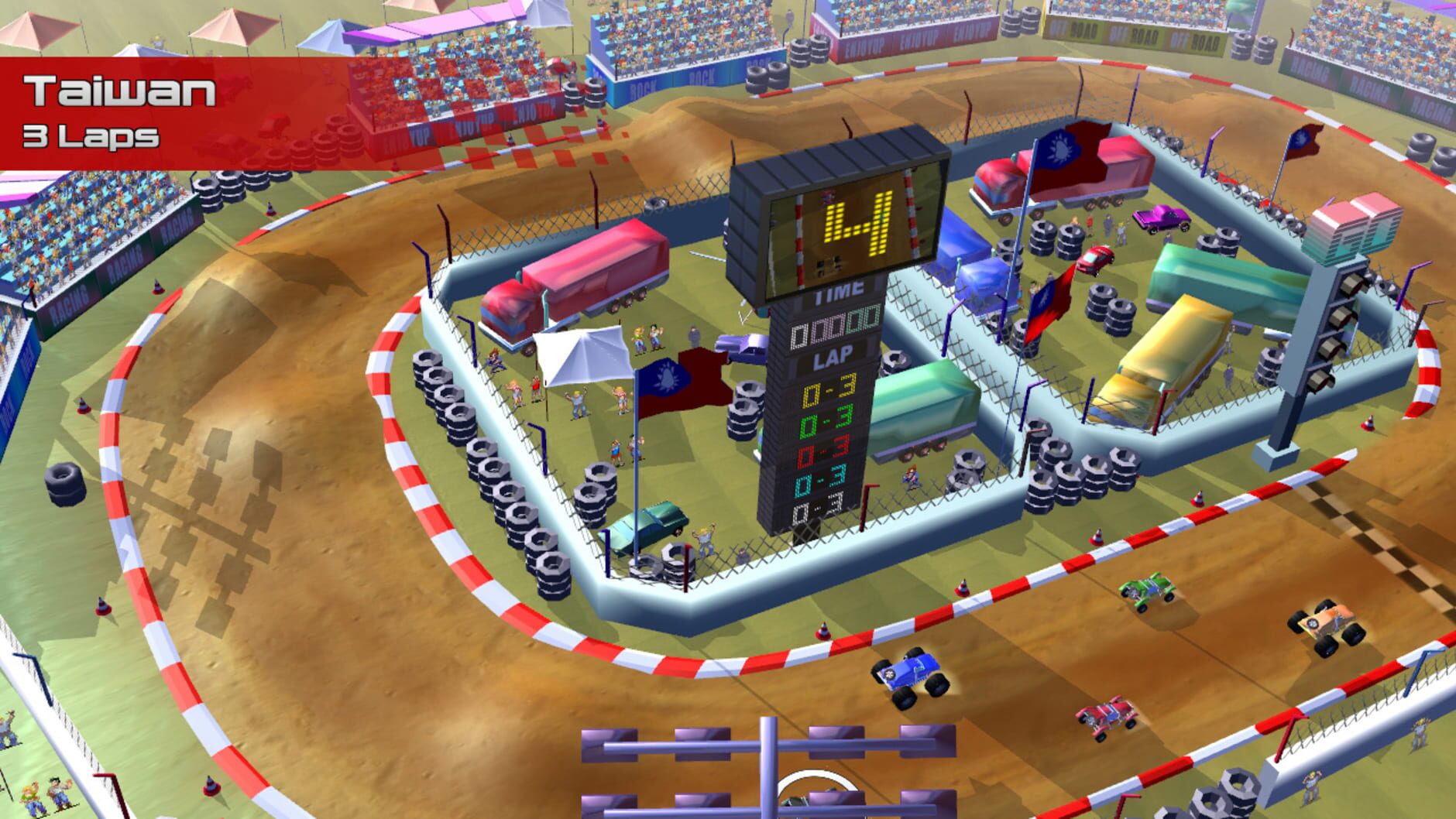 Screenshot for Rock 'N Racing Off Road