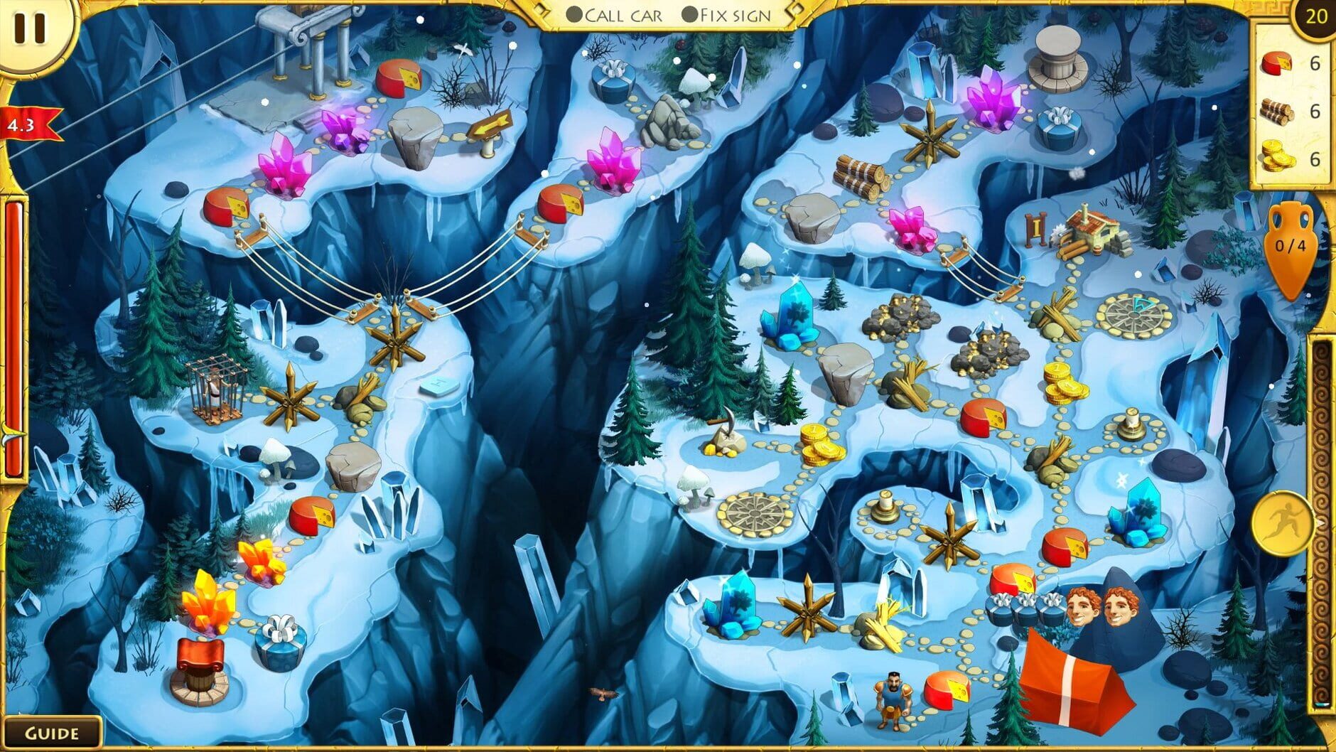 Screenshot for 12 Labours of Hercules V: Kids of Hellas