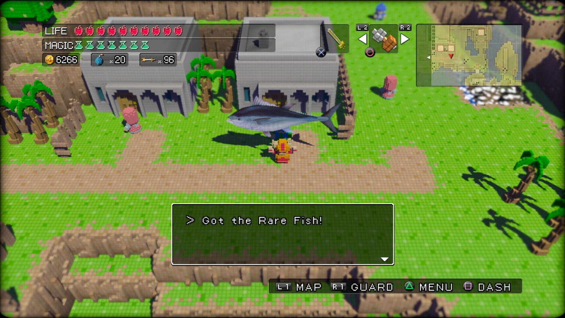 Screenshot for 3D Dot Game Heroes
