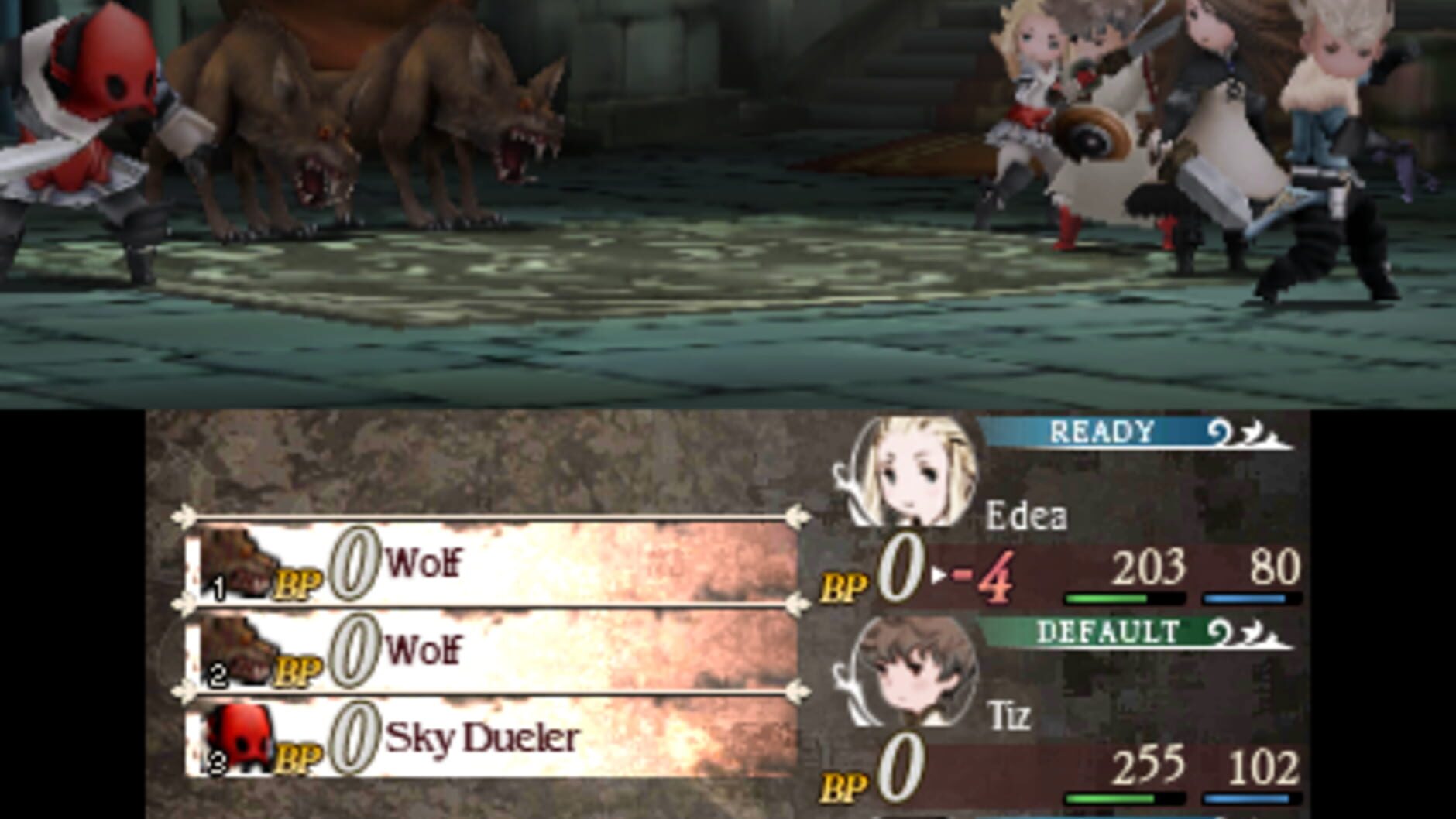 Screenshot for Bravely Default