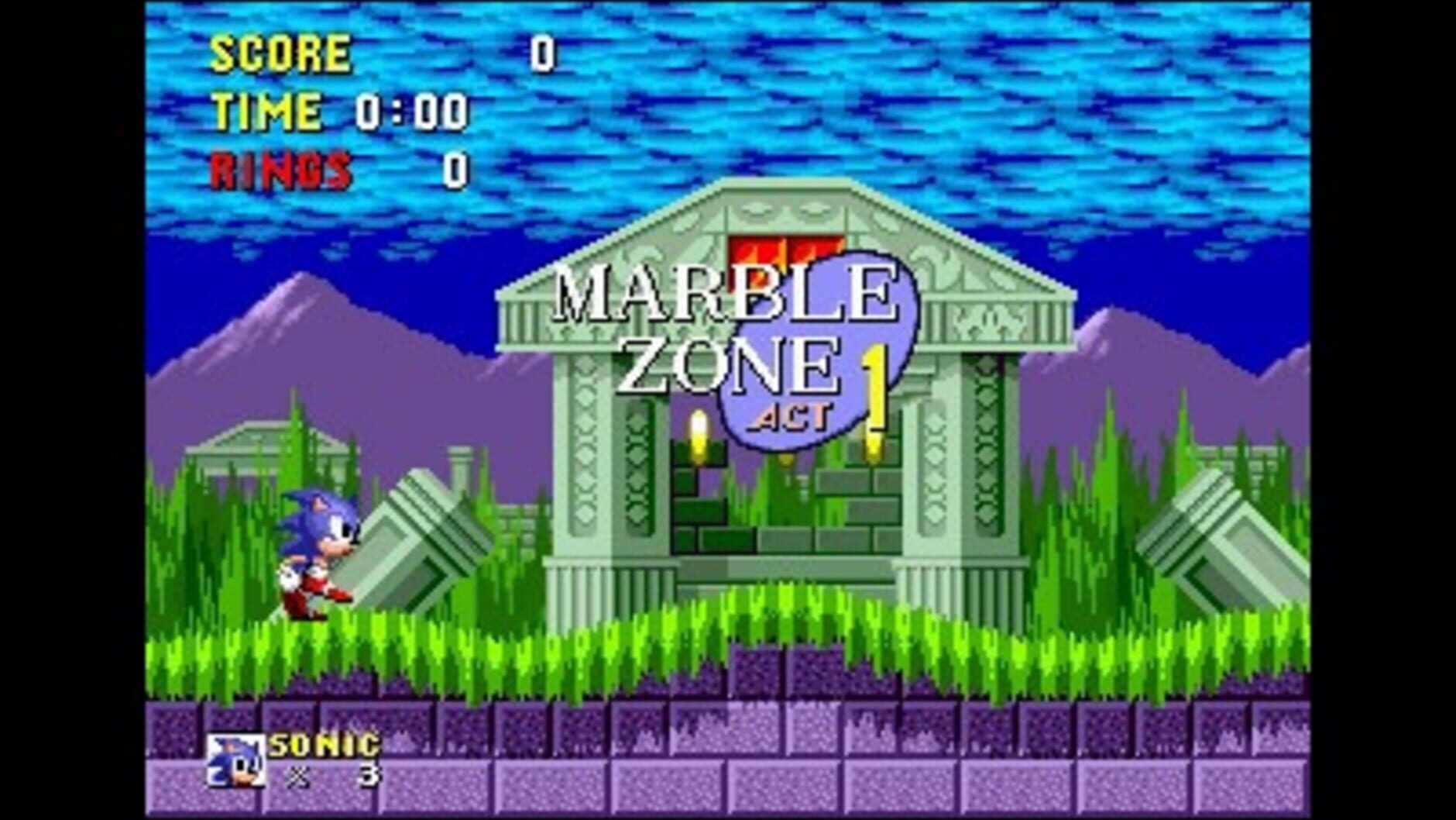 Screenshot for 3D Sonic the Hedgehog