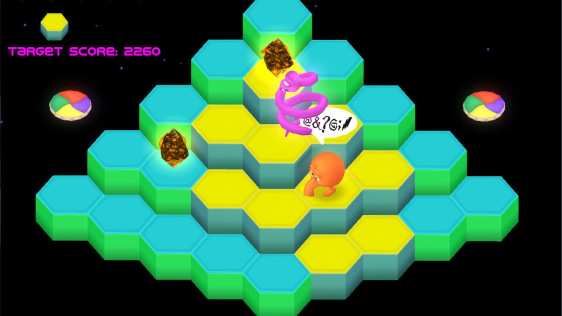 Screenshot for Q*bert: Rebooted