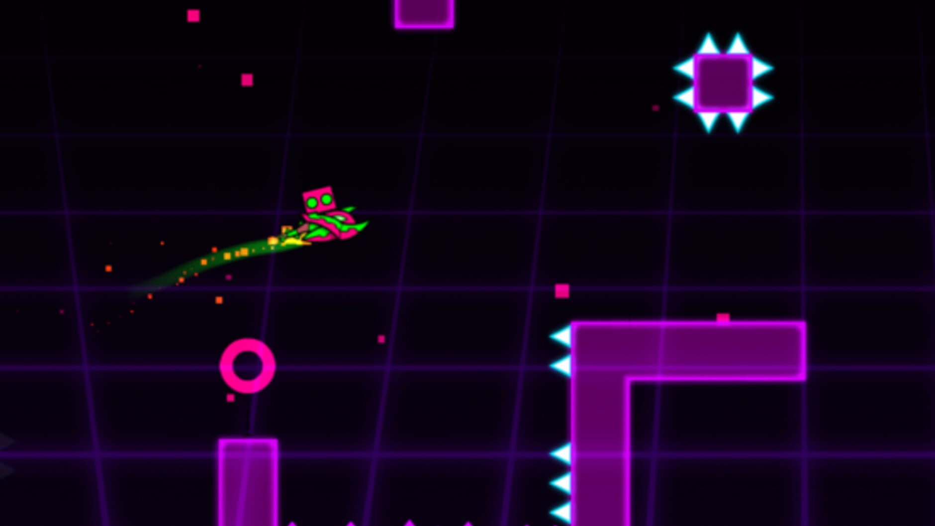 Screenshot for Geometry Dash World