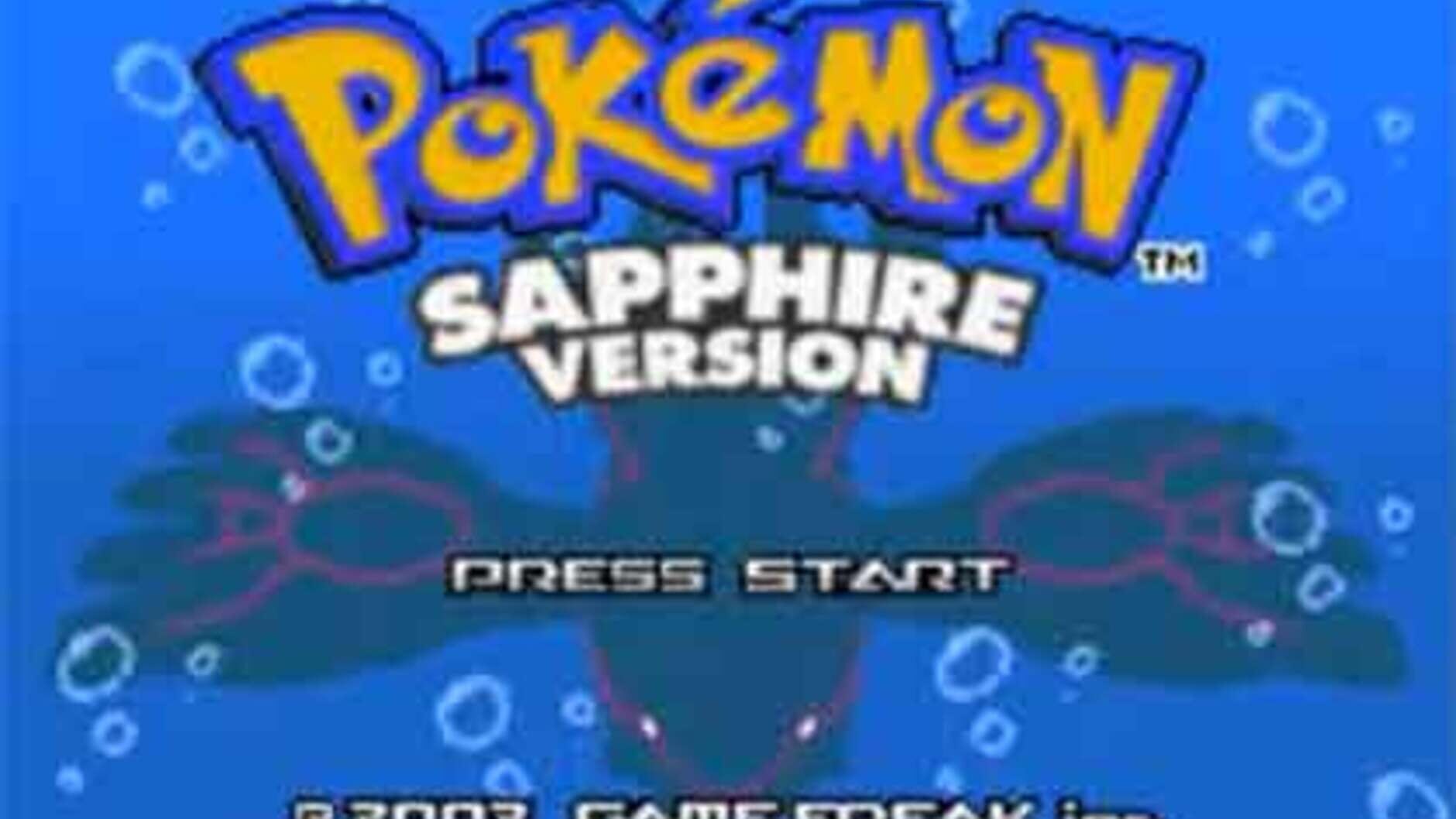 Screenshot for Pokémon Sapphire Version
