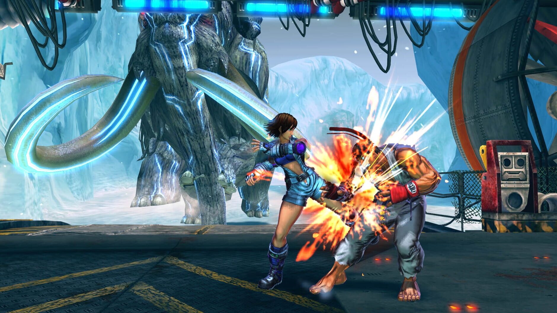 Screenshot for Street Fighter X Tekken