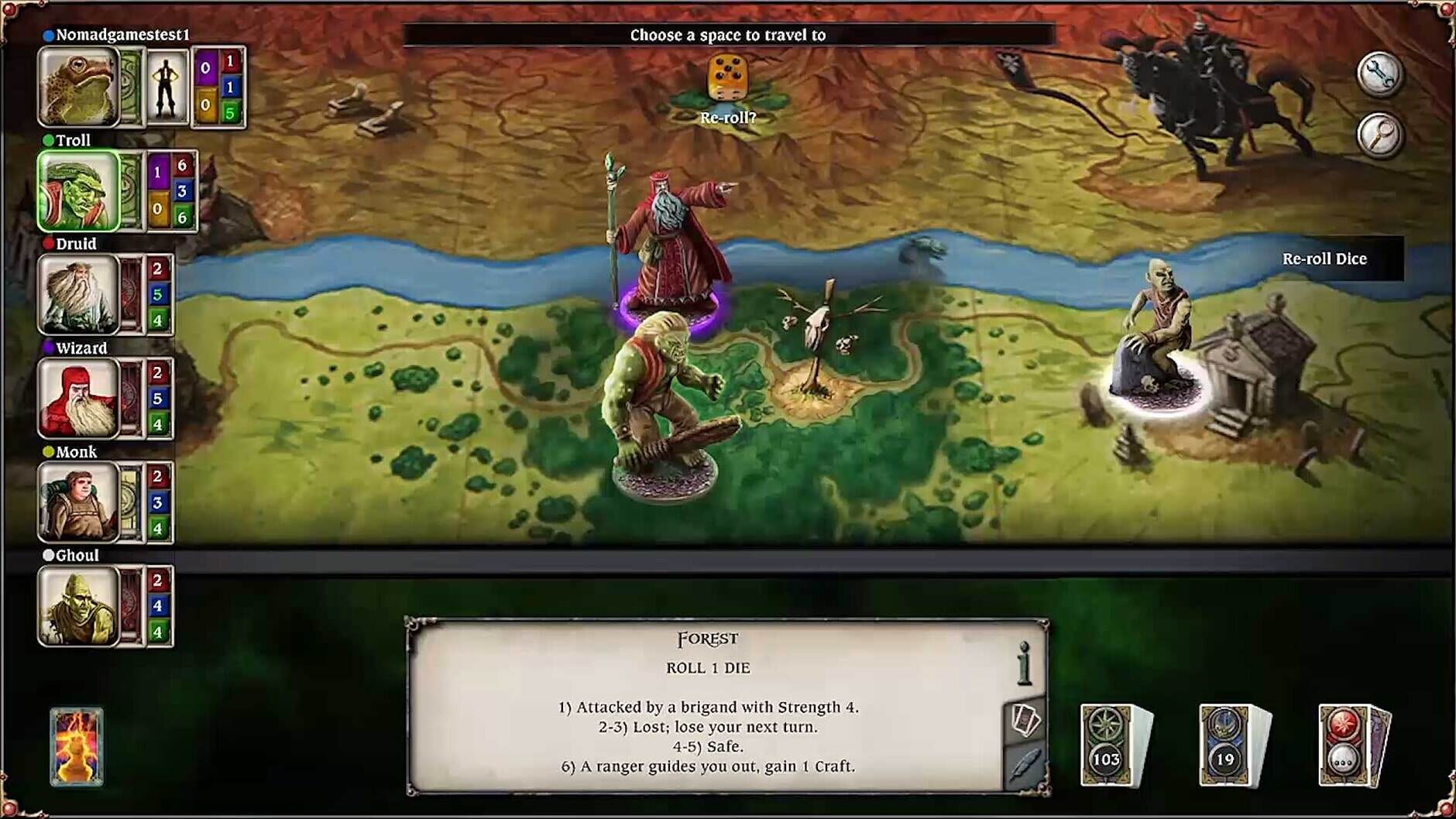 Screenshot for Talisman: Digital Edition
