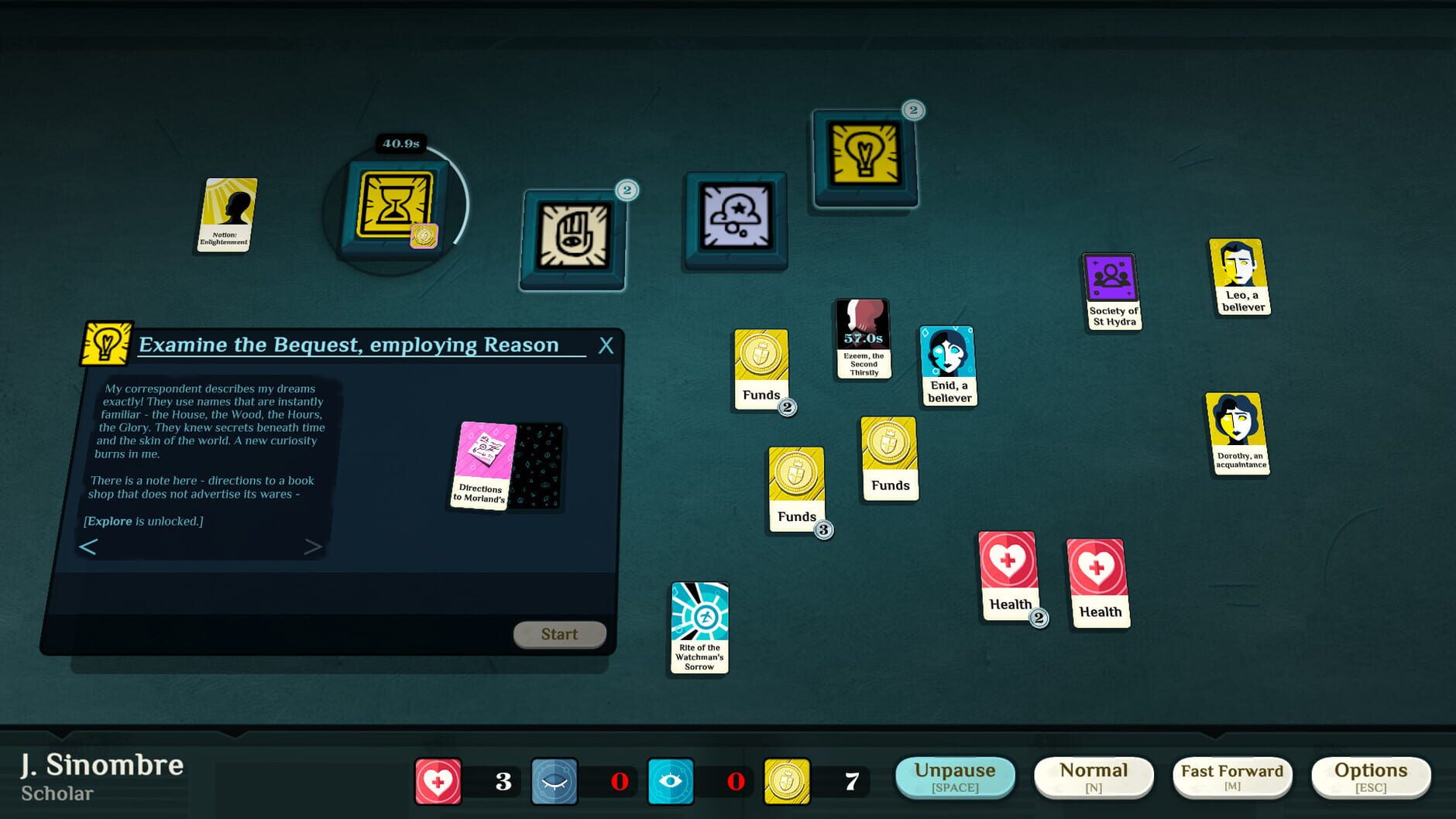 Screenshot for Cultist Simulator