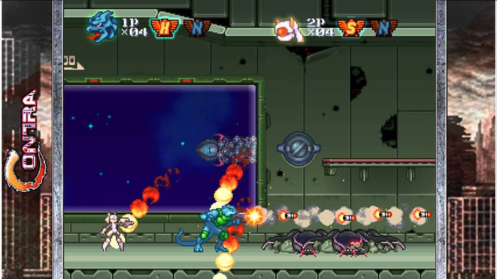 Screenshot for Contra ReBirth