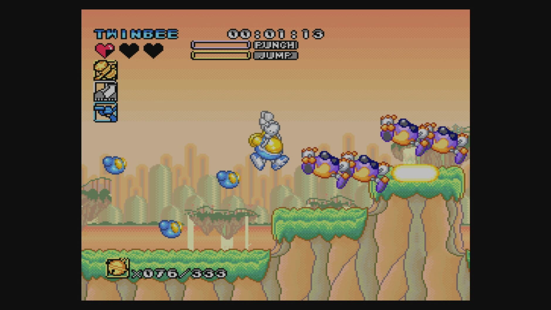 Screenshot for Pop'n Twinbee: Rainbow Bell Adventures