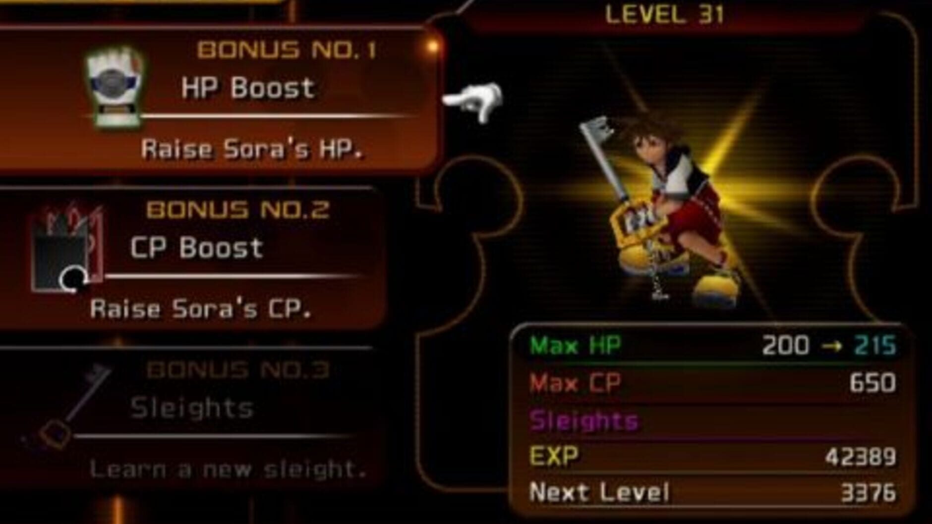 Screenshot for Kingdom Hearts Re:Chain of Memories