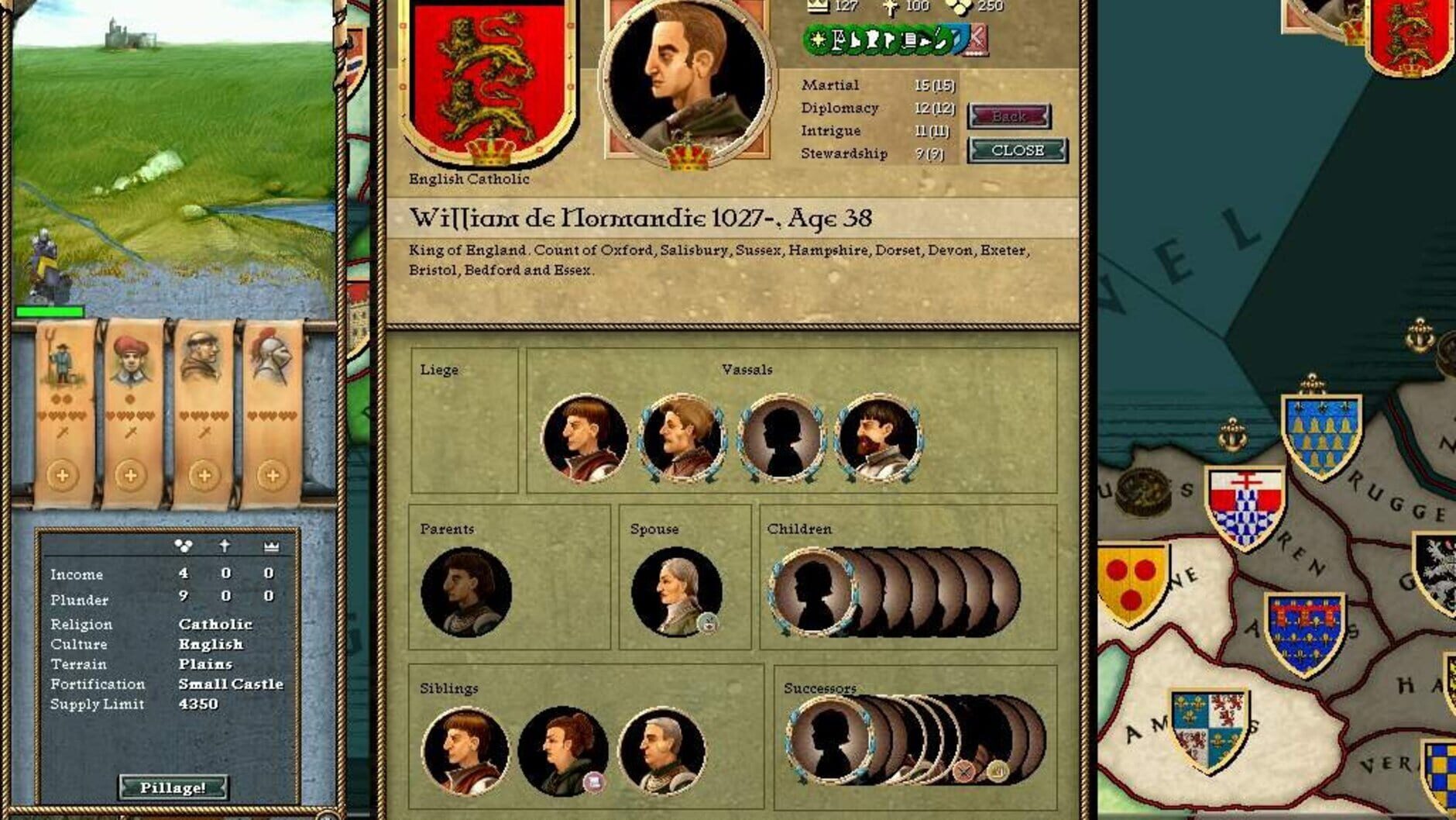 Screenshot for Crusader Kings