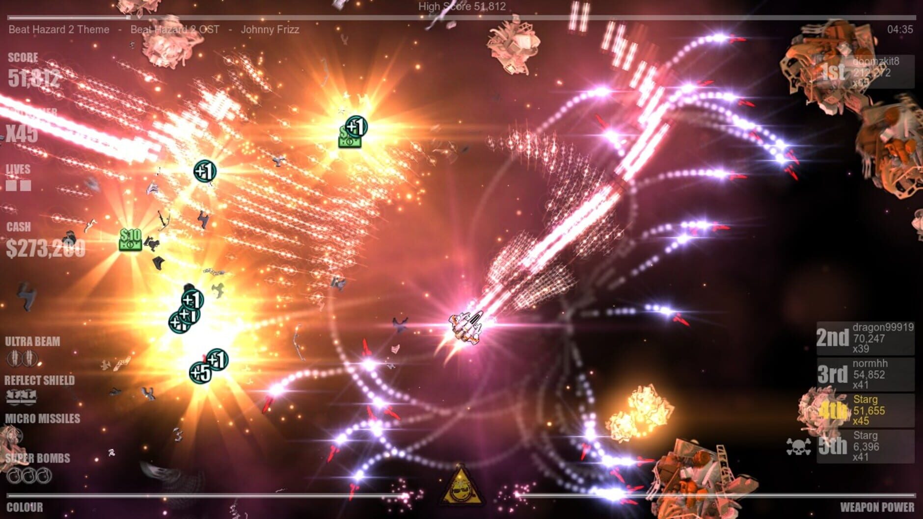 Screenshot for Beat Hazard 2