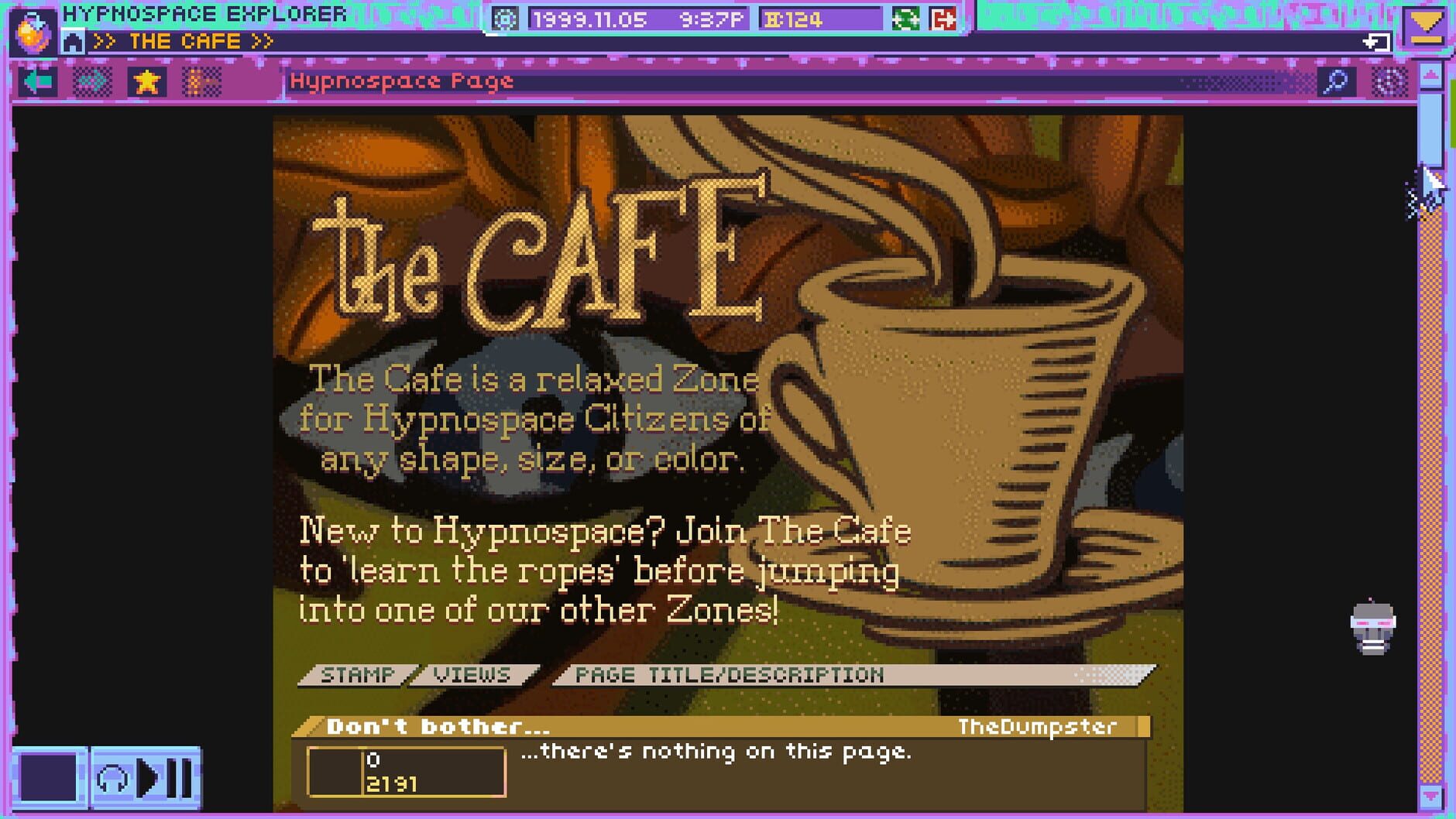 Screenshot for Hypnospace Outlaw