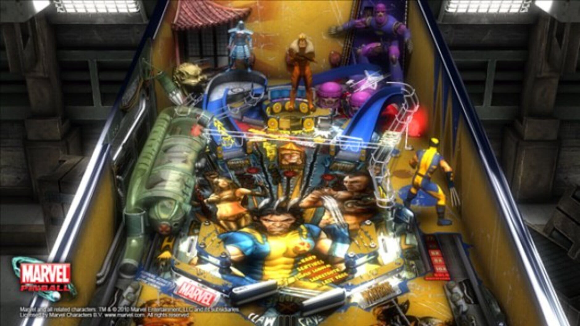 Screenshot for Marvel Pinball