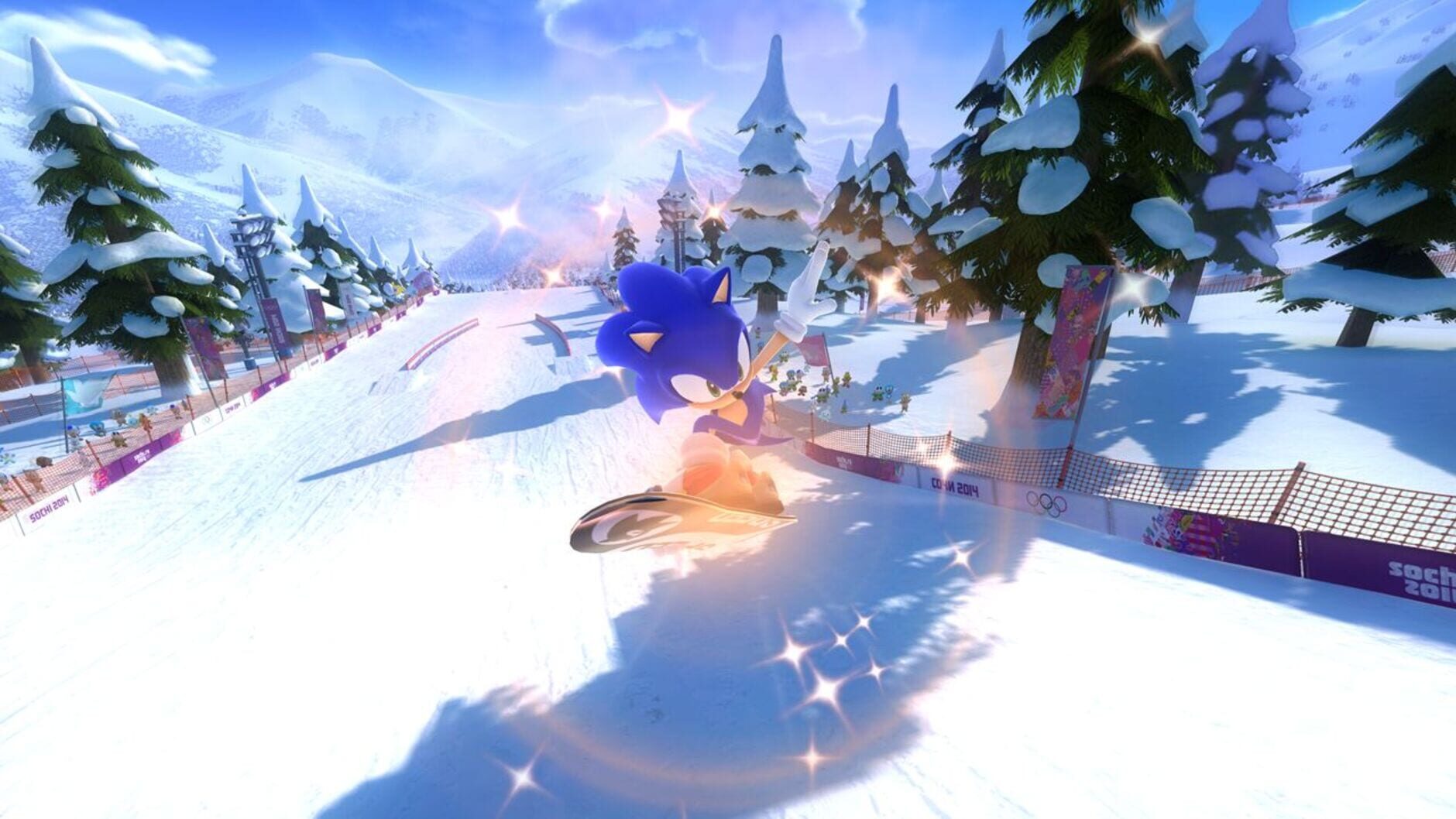 Screenshot for Mario & Sonic at the Sochi 2014 Olympic Winter Games