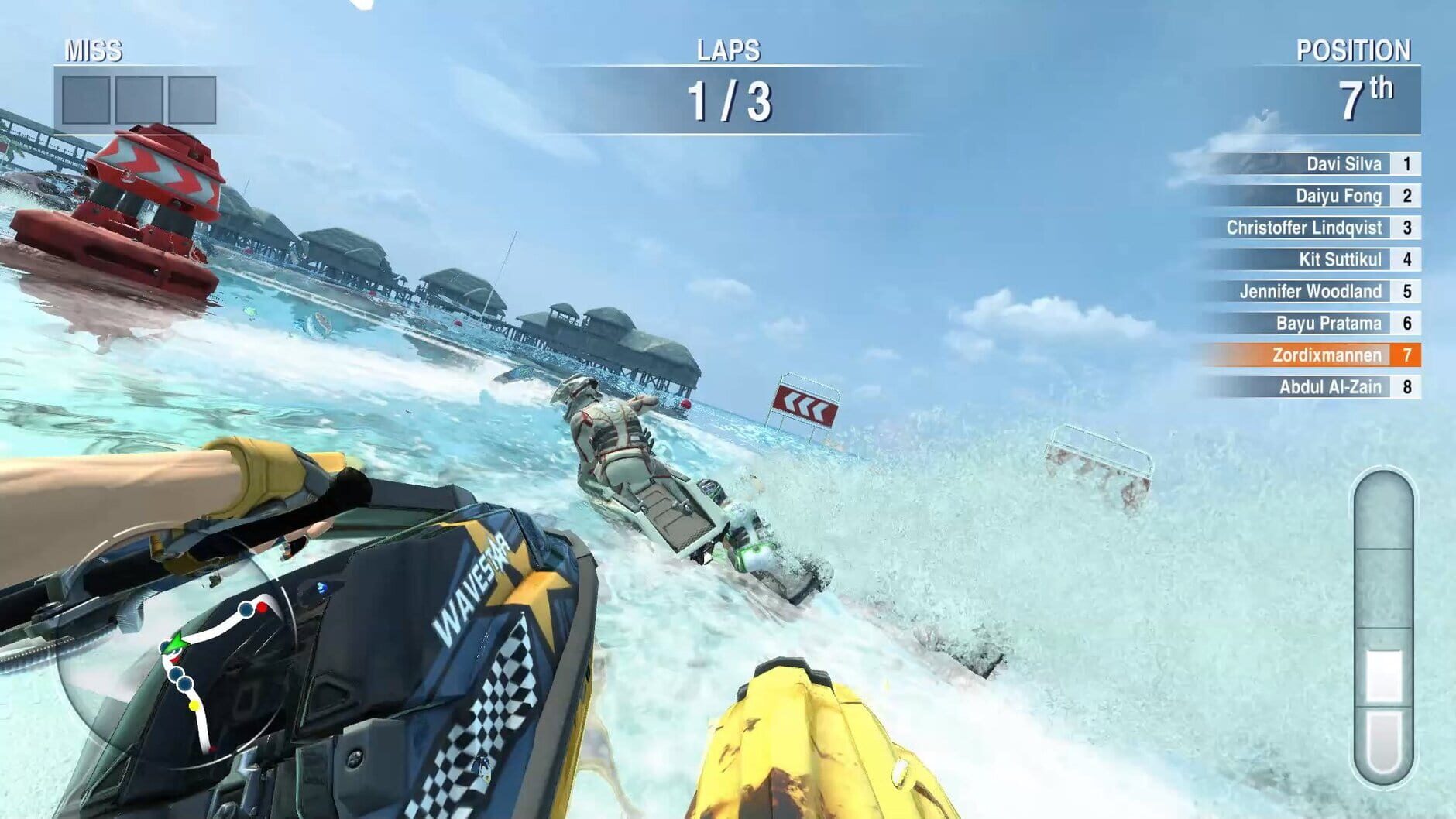 Screenshot for Aqua Moto Racing Utopia