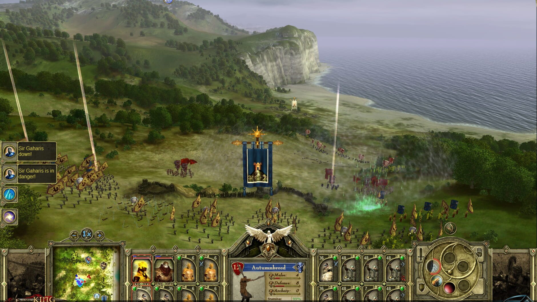 Screenshot for King Arthur: The Role-Playing Wargame