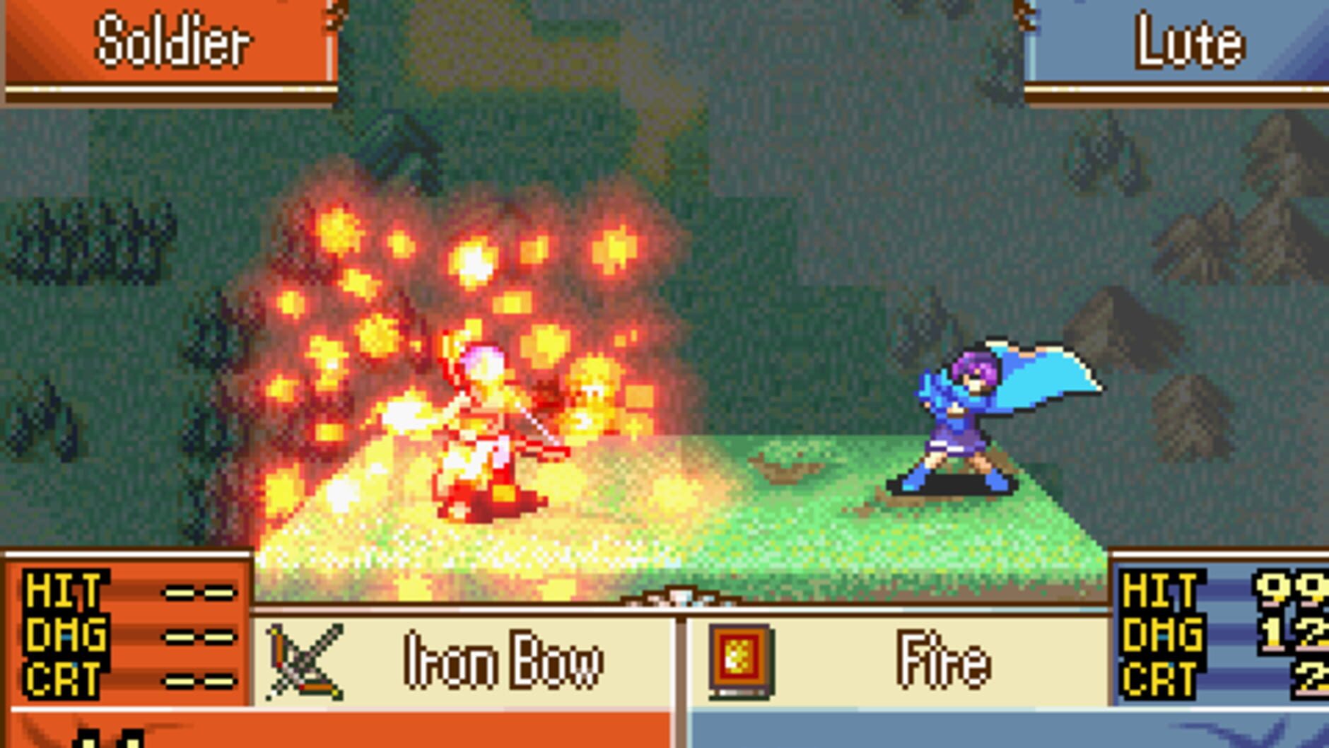 Screenshot for Fire Emblem: The Sacred Stones