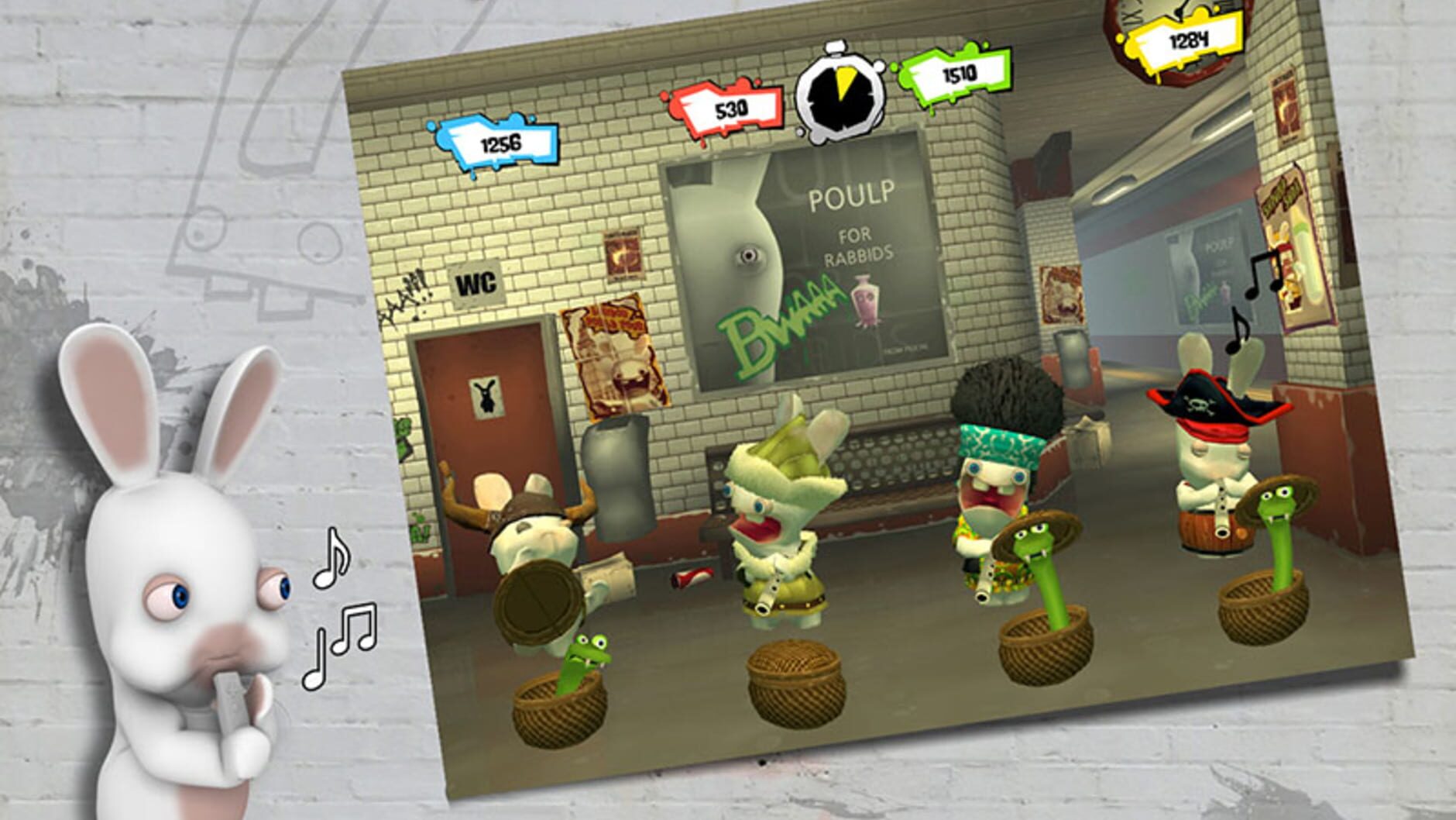 Screenshot for Rayman Raving Rabbids 2