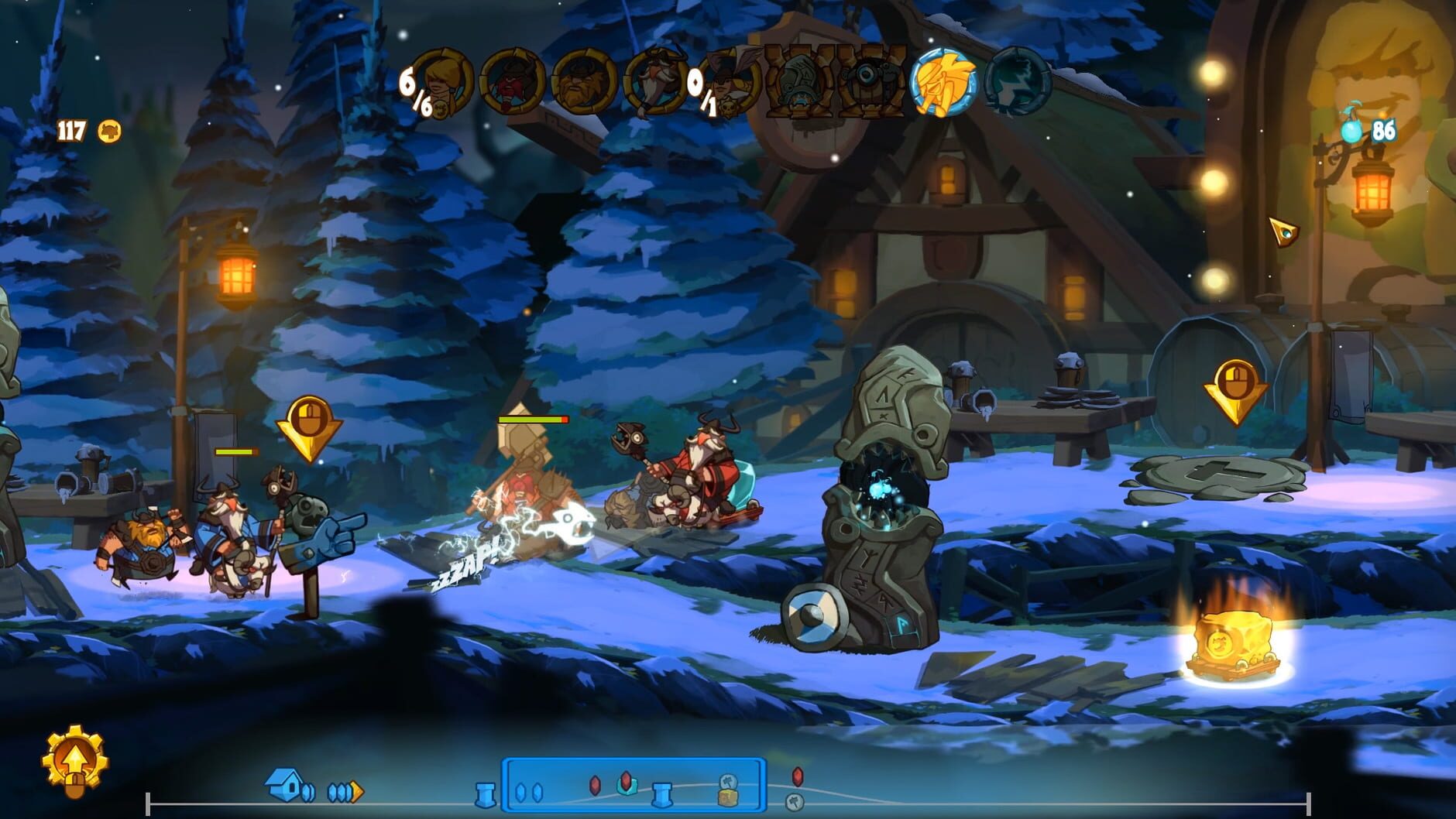 Screenshot for Swords & Soldiers II: Shawarmageddon
