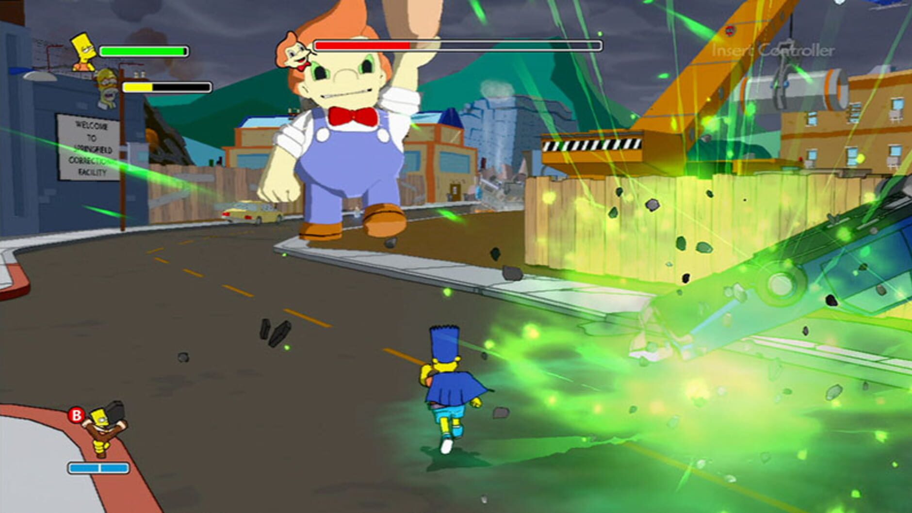 Screenshot for The Simpsons Game