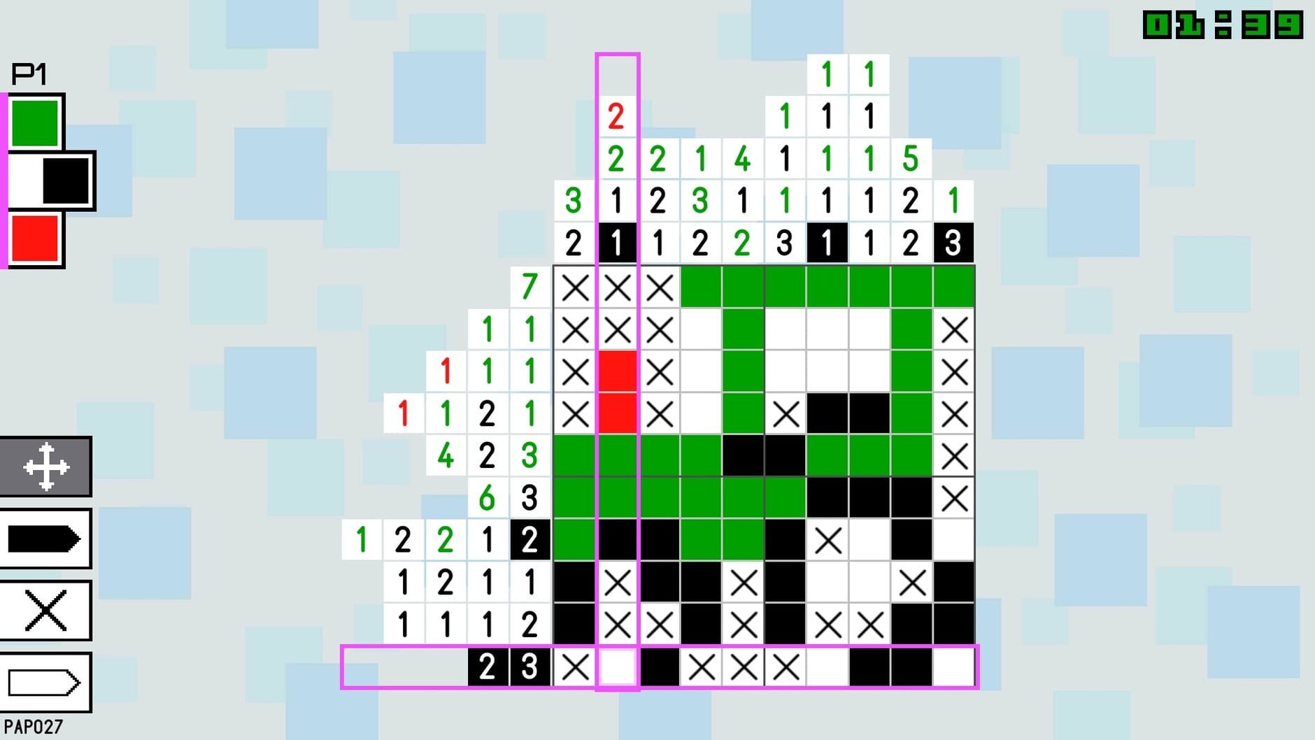 Screenshot for Pic-a-Pix Color