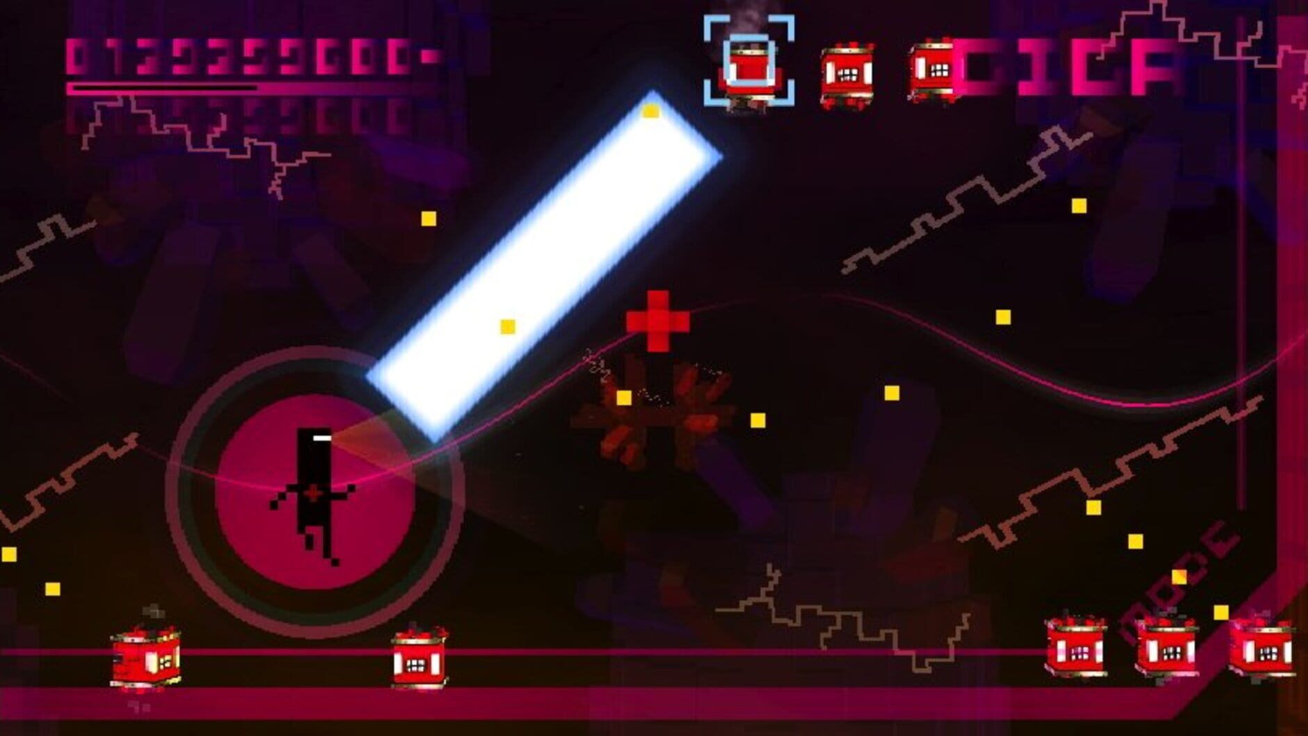 Screenshot for Bit.Trip Fate
