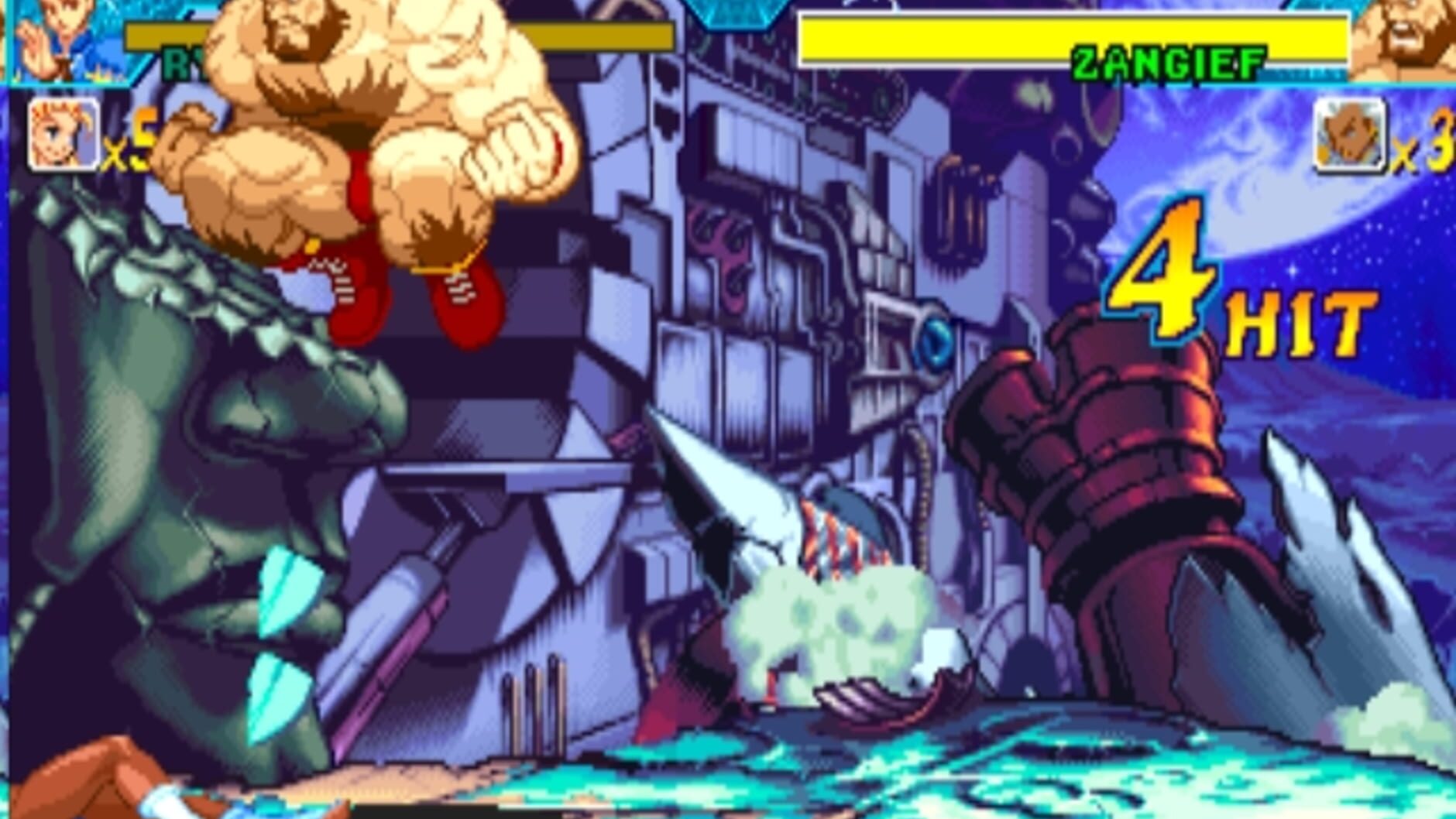 Screenshot for Marvel vs. Capcom: Clash of Super Heroes