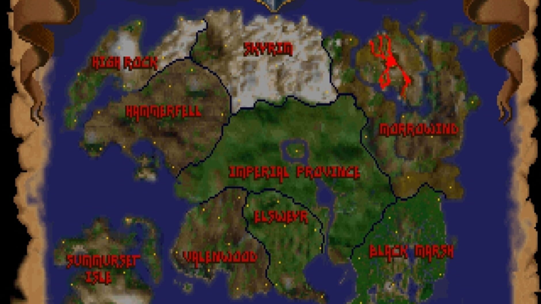 Screenshot for The Elder Scrolls: Arena