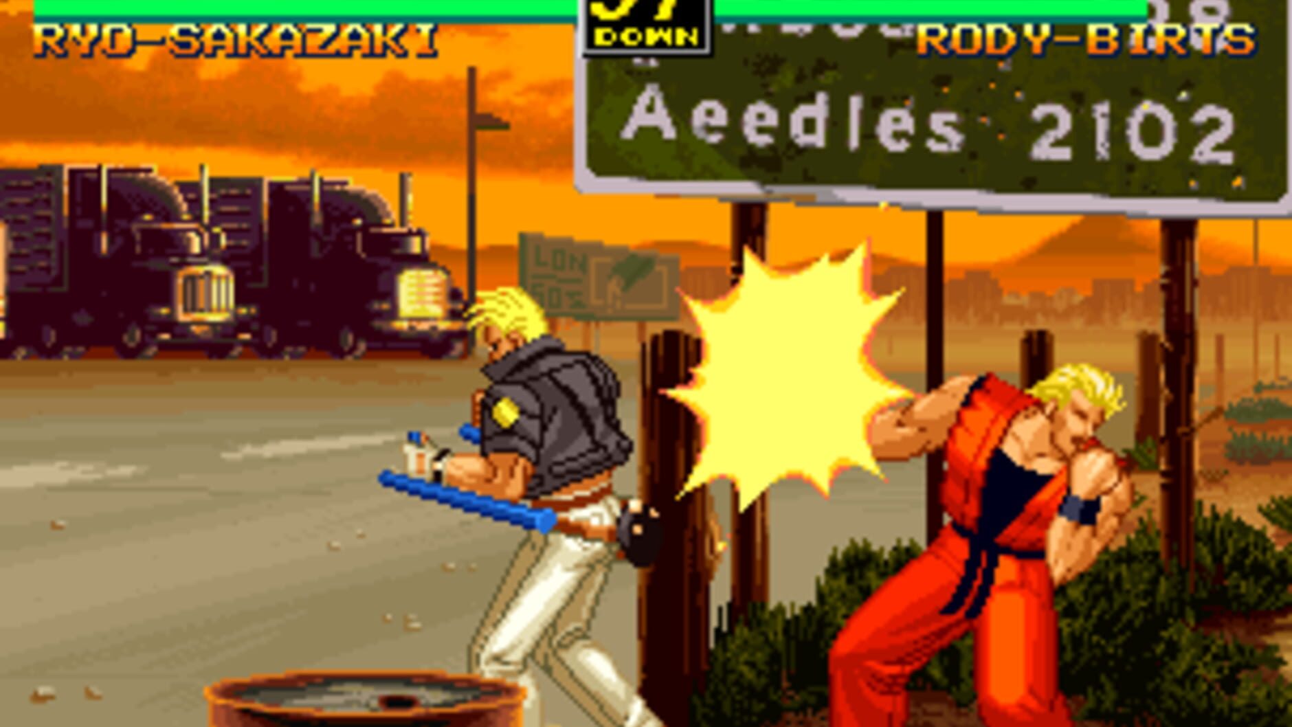 Screenshot for Art of Fighting 3: The Path of The Warrior