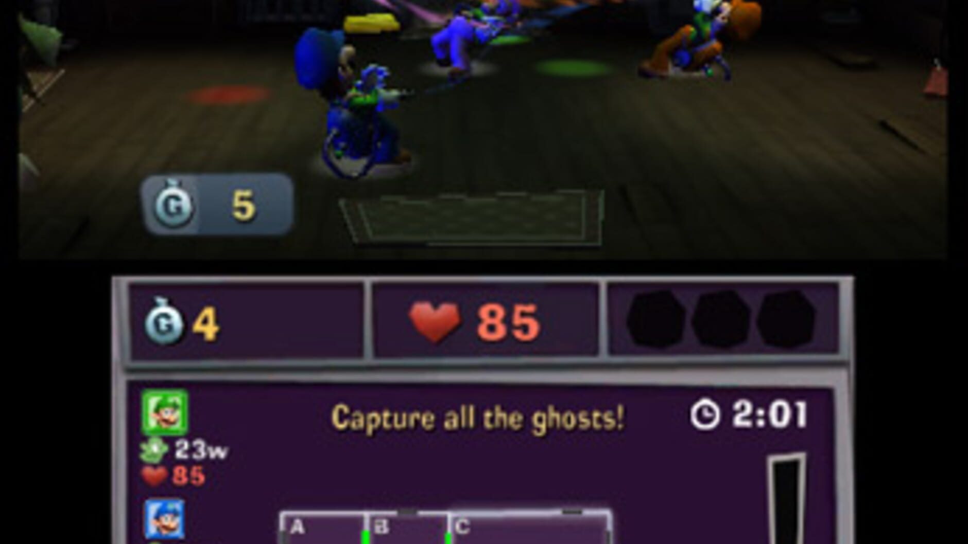 Screenshot for Luigi's Mansion: Dark Moon