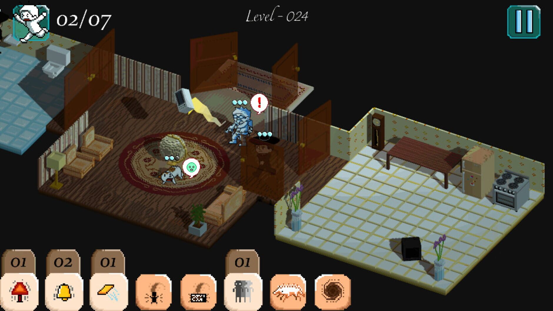 Screenshot for Poltergeist: A Pixelated Horror