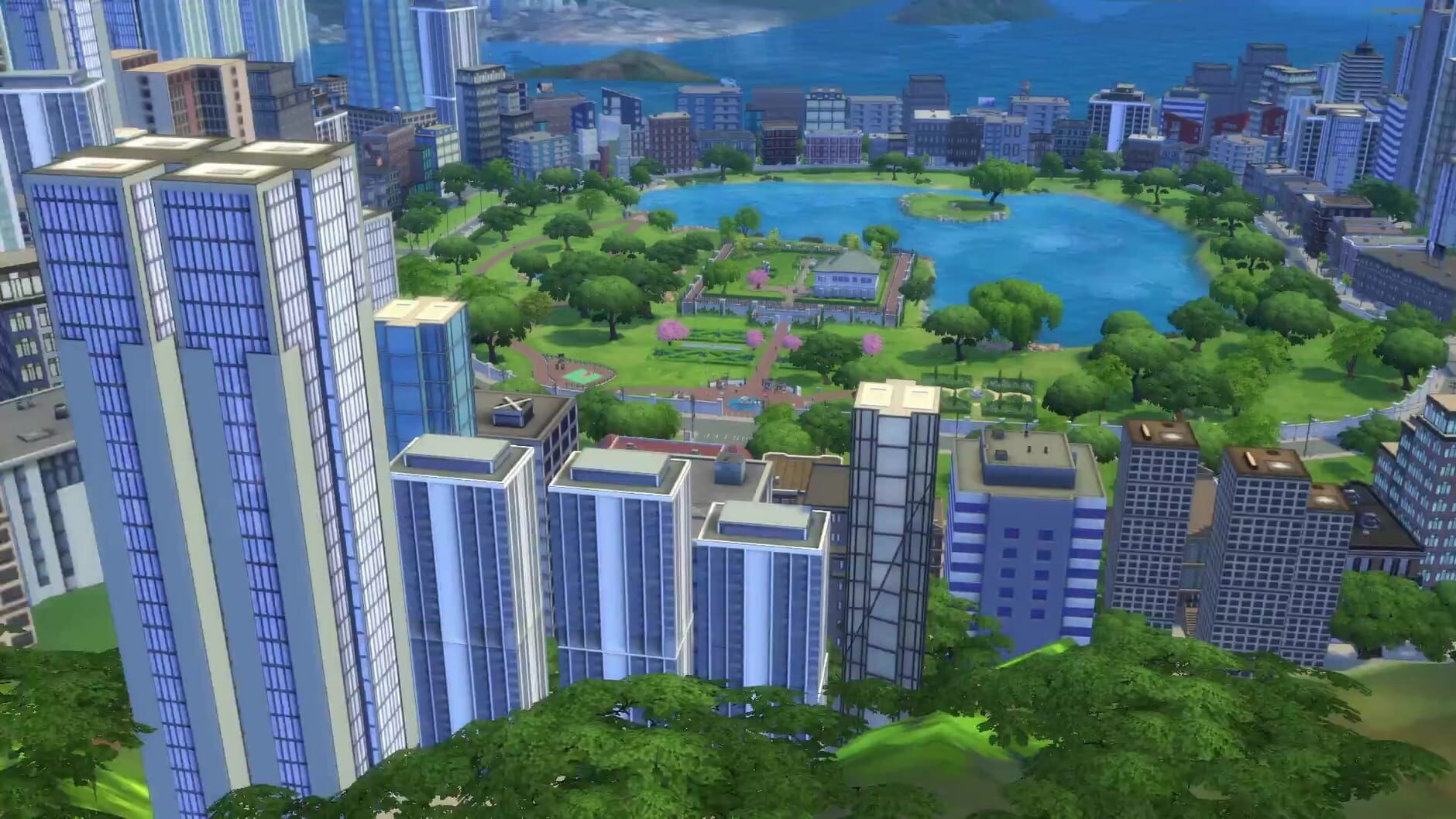 Screenshot for The Sims 4: City Living