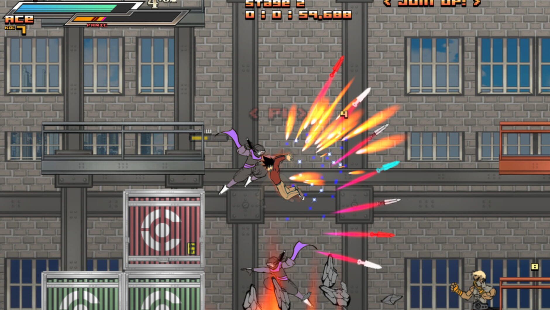 Screenshot for Aces Wild: Manic Brawling Action!
