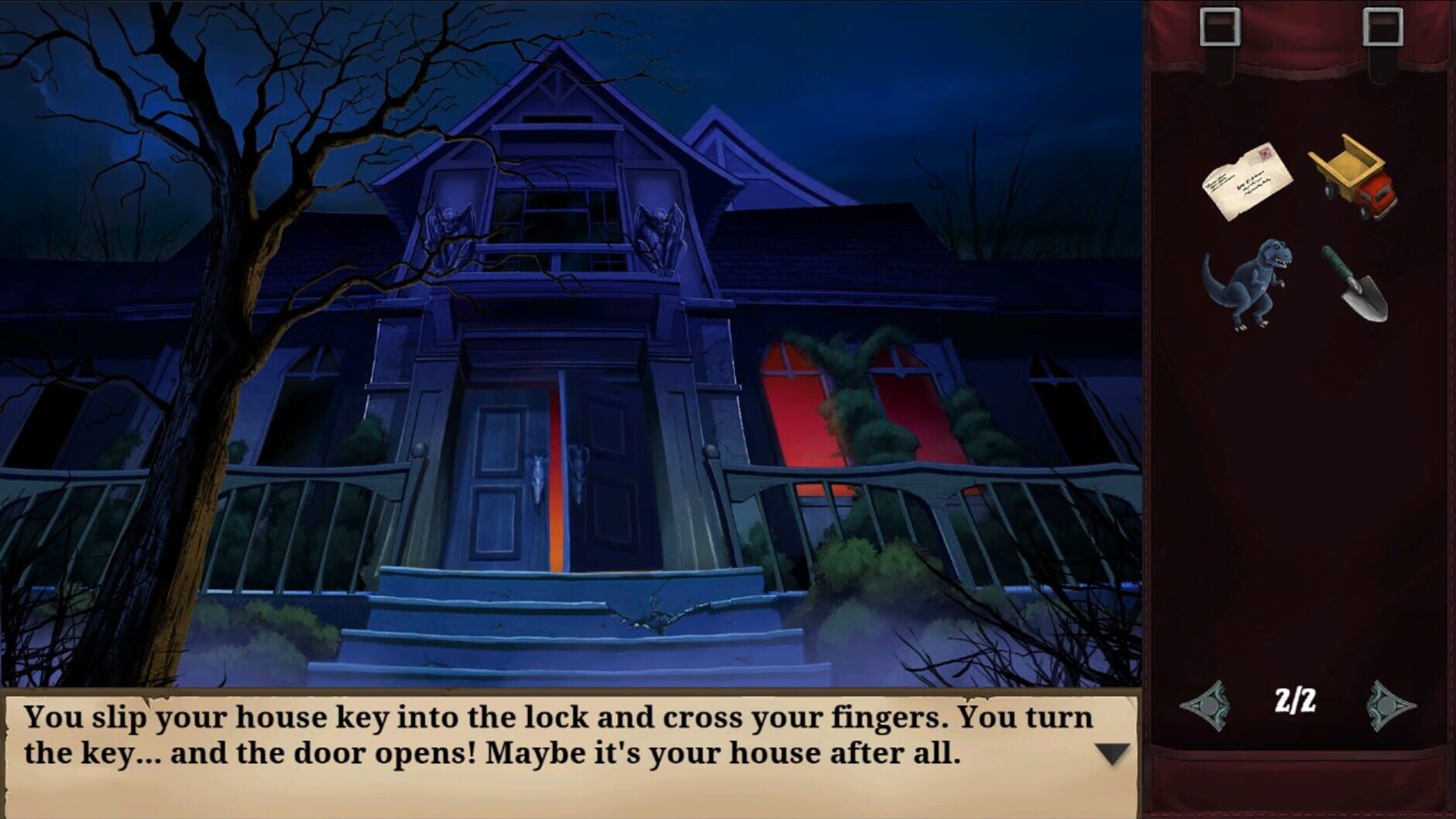 Screenshot for Goosebumps: The Game