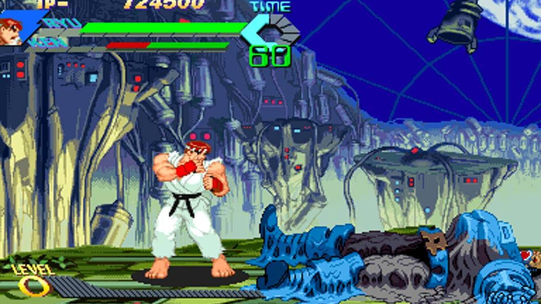 Screenshot for X-Men vs. Street Fighter