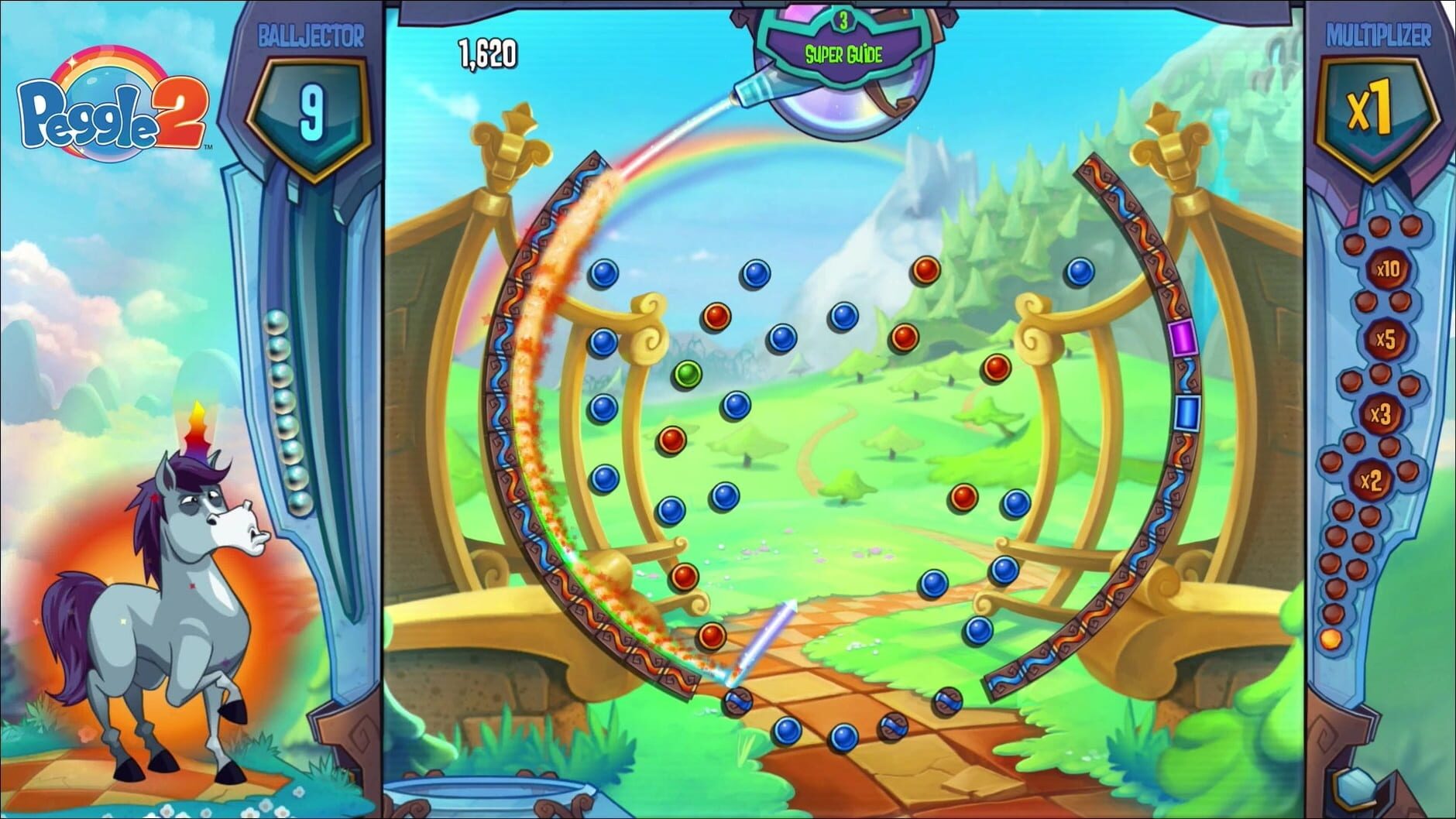 Screenshot for Peggle 2