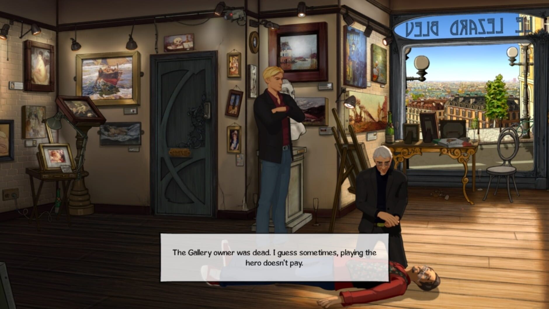 Screenshot for Broken Sword 5: The Serpent's Curse - Episode 1
