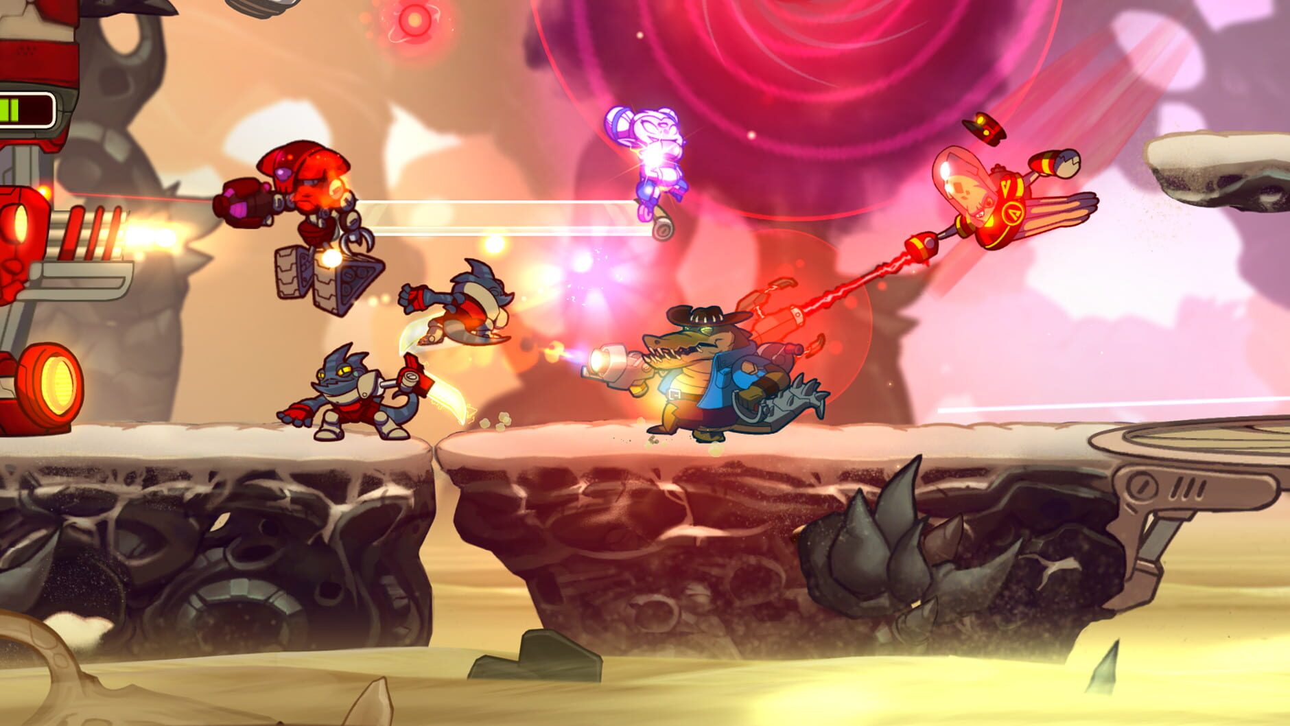 Screenshot for Rocket's Renegades - Awesomenauts Assemble! Character Pack